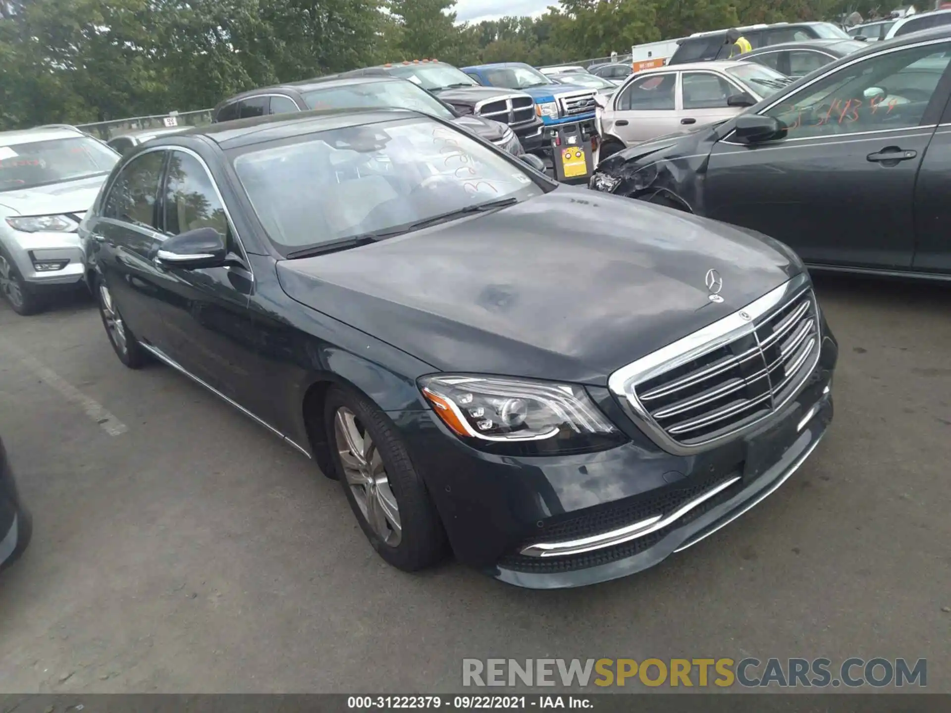 1 Photograph of a damaged car WDDUG6EB3KA480211 MERCEDES-BENZ S-CLASS 2019