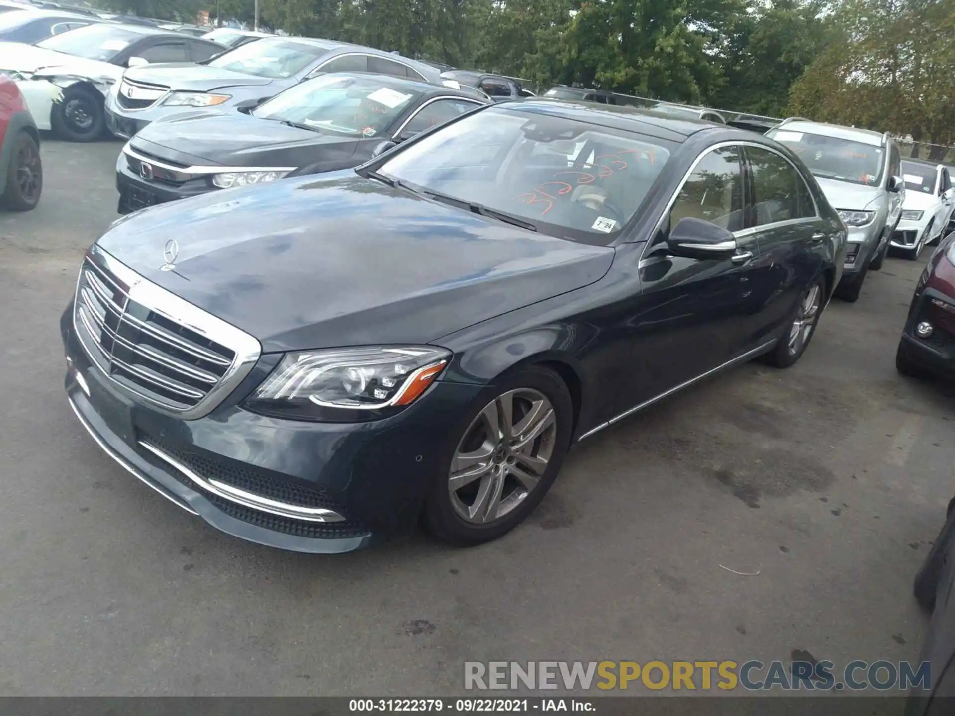 2 Photograph of a damaged car WDDUG6EB3KA480211 MERCEDES-BENZ S-CLASS 2019