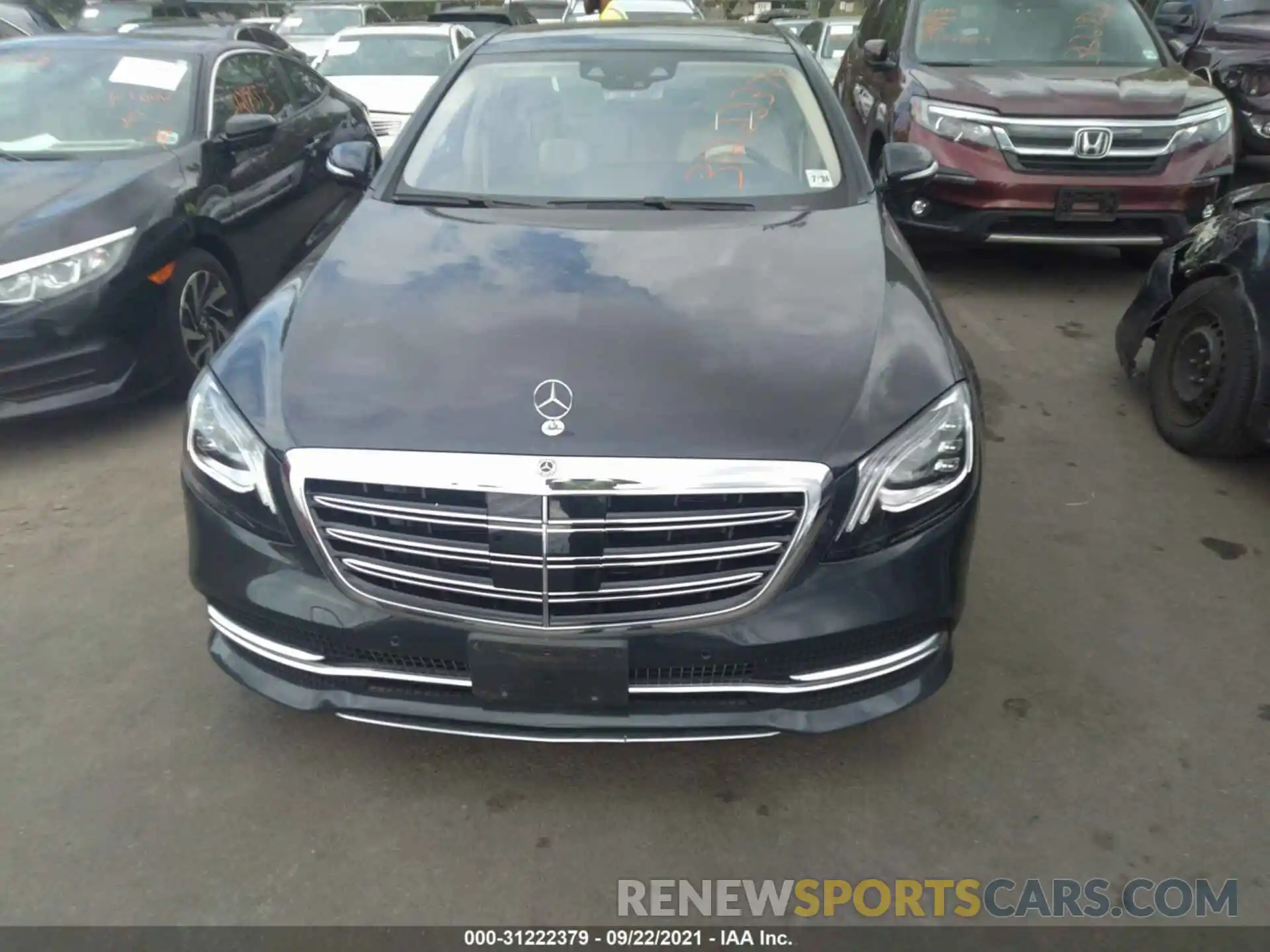 6 Photograph of a damaged car WDDUG6EB3KA480211 MERCEDES-BENZ S-CLASS 2019