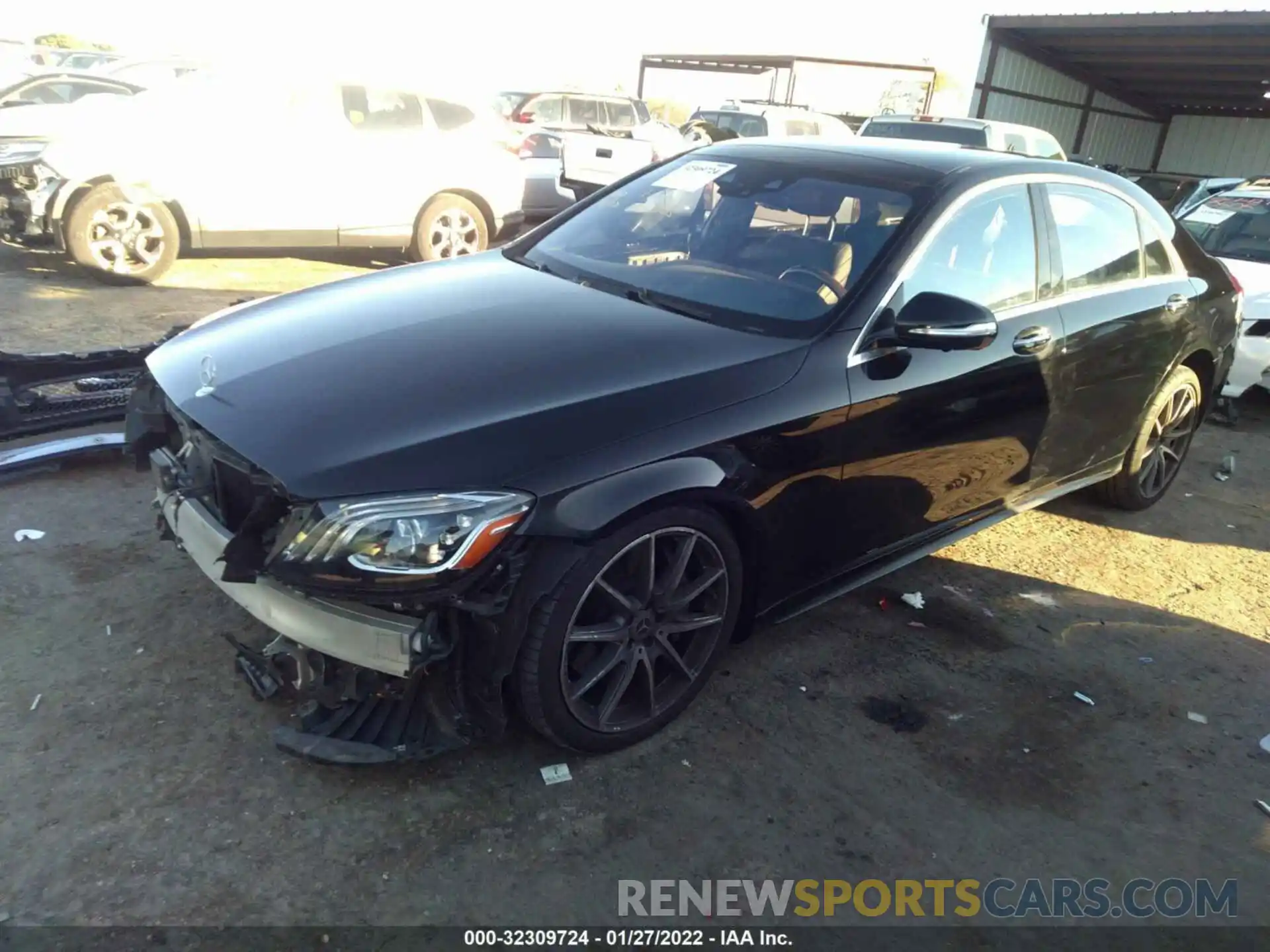 2 Photograph of a damaged car WDDUG6EB4KA447749 MERCEDES-BENZ S-CLASS 2019