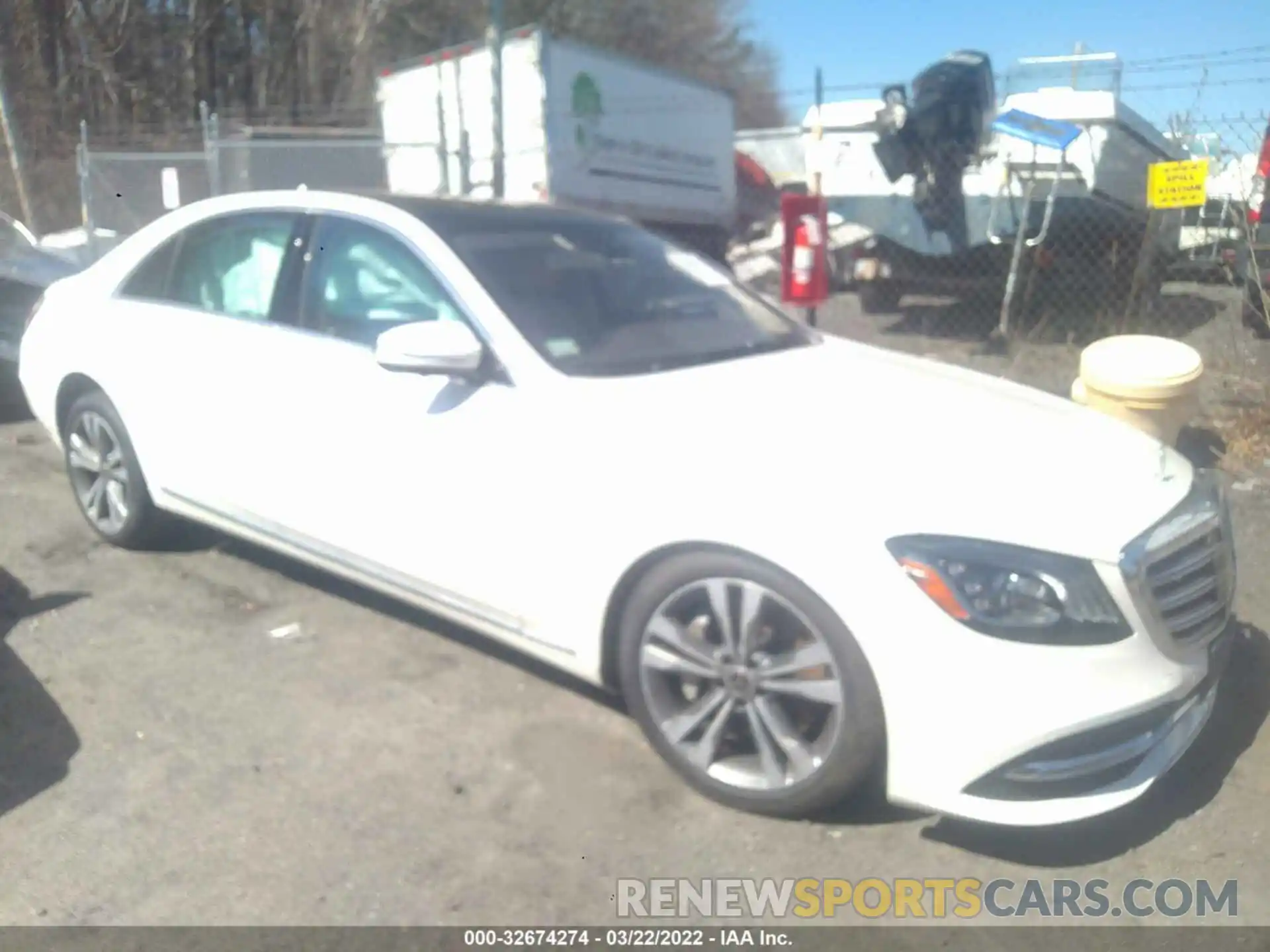 1 Photograph of a damaged car WDDUG6EB6KA428054 MERCEDES-BENZ S-CLASS 2019