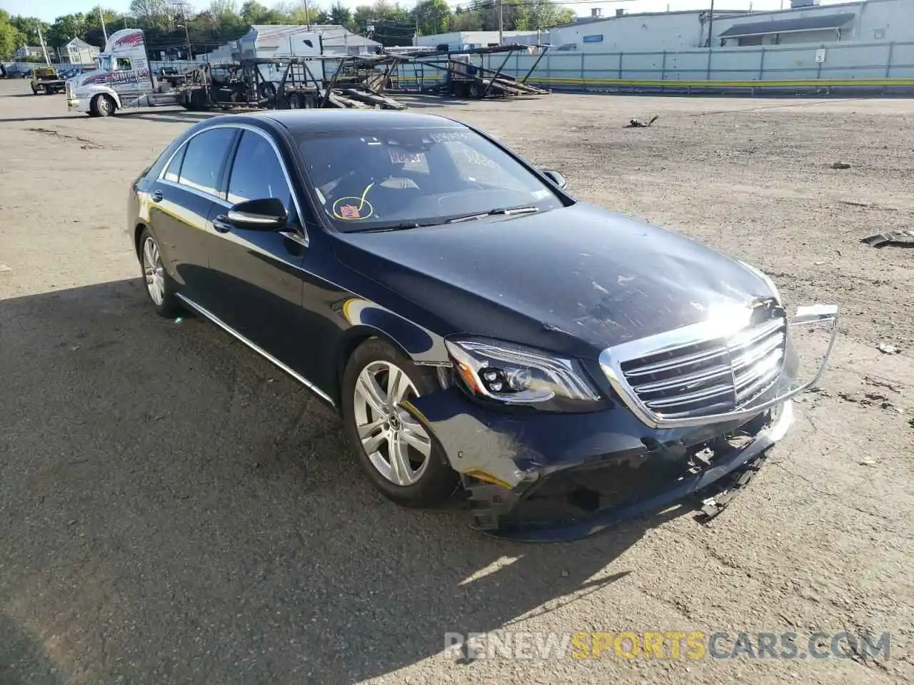 1 Photograph of a damaged car WDDUG6EB6KA440463 MERCEDES-BENZ S CLASS 2019