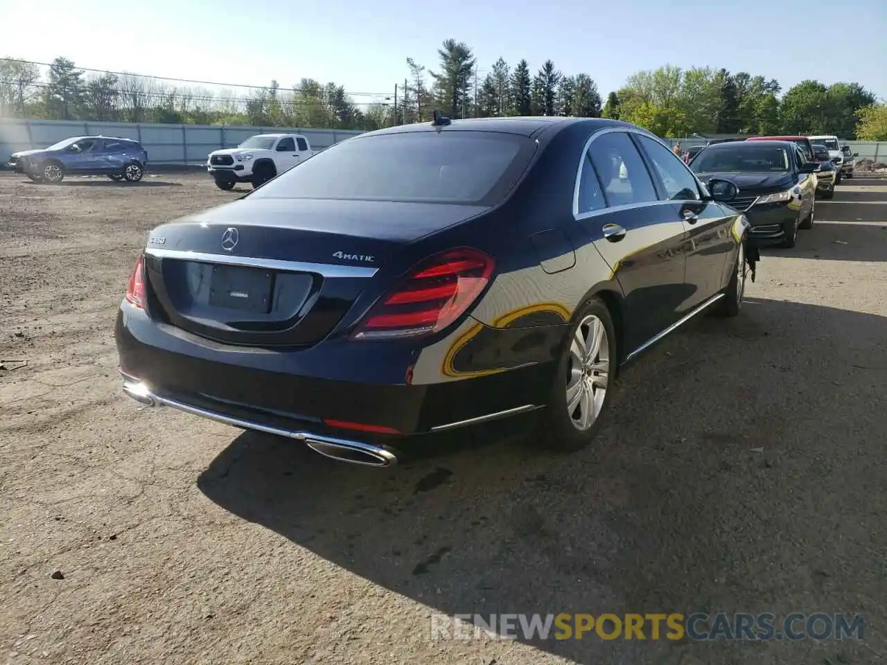 4 Photograph of a damaged car WDDUG6EB6KA440463 MERCEDES-BENZ S CLASS 2019