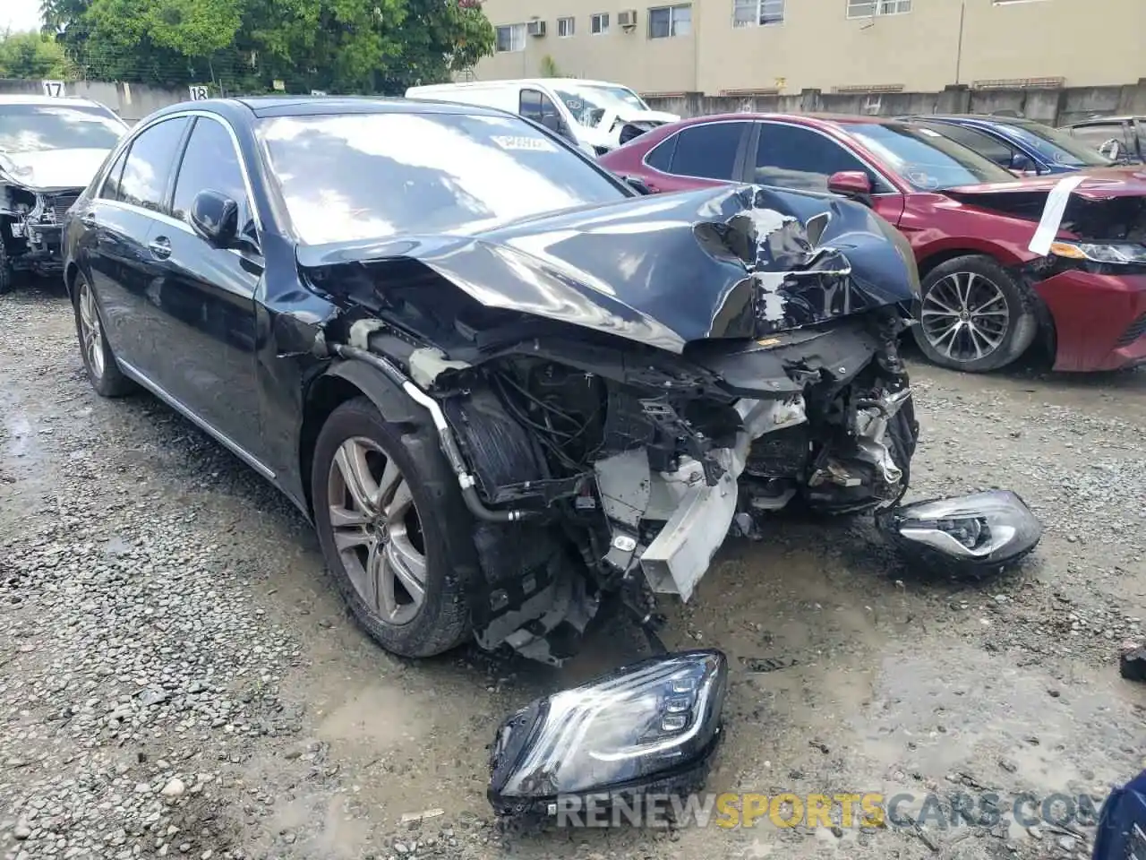 1 Photograph of a damaged car WDDUG6EB6KA440849 MERCEDES-BENZ S-CLASS 2019