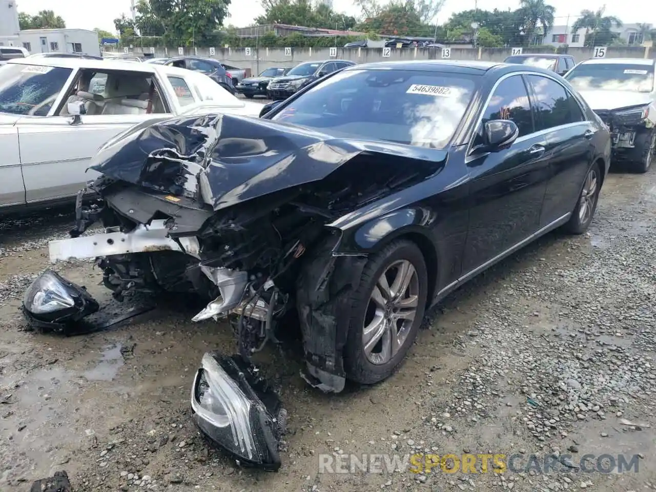 2 Photograph of a damaged car WDDUG6EB6KA440849 MERCEDES-BENZ S-CLASS 2019