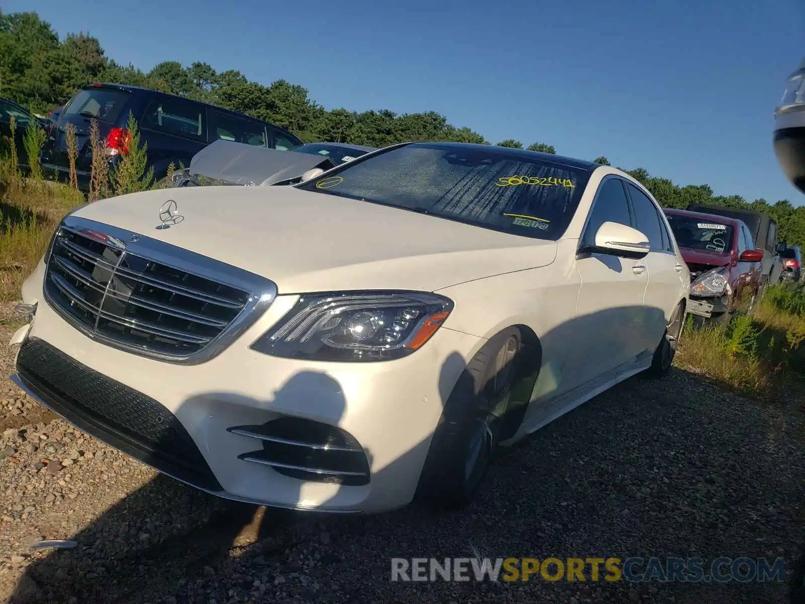 2 Photograph of a damaged car WDDUG6EB6KA447123 MERCEDES-BENZ S-CLASS 2019