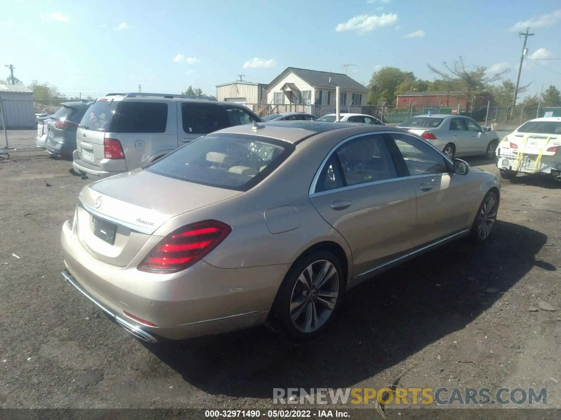 4 Photograph of a damaged car WDDUG6EB7KA465727 MERCEDES-BENZ S-CLASS 2019