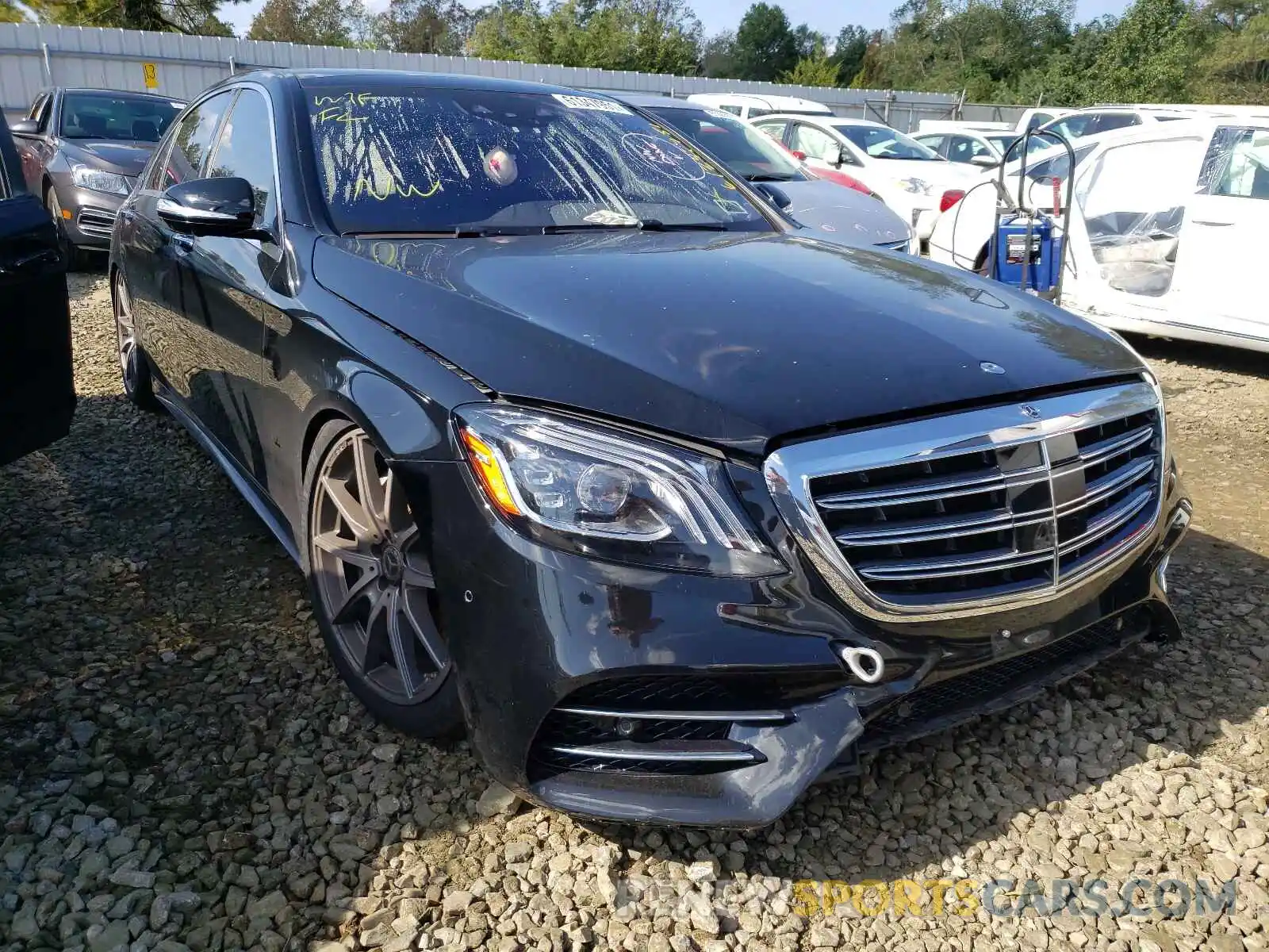 1 Фотография поврежденного автомобиля WDDUG6EB7KA483497 MERCEDES-BENZ S-CLASS 2019