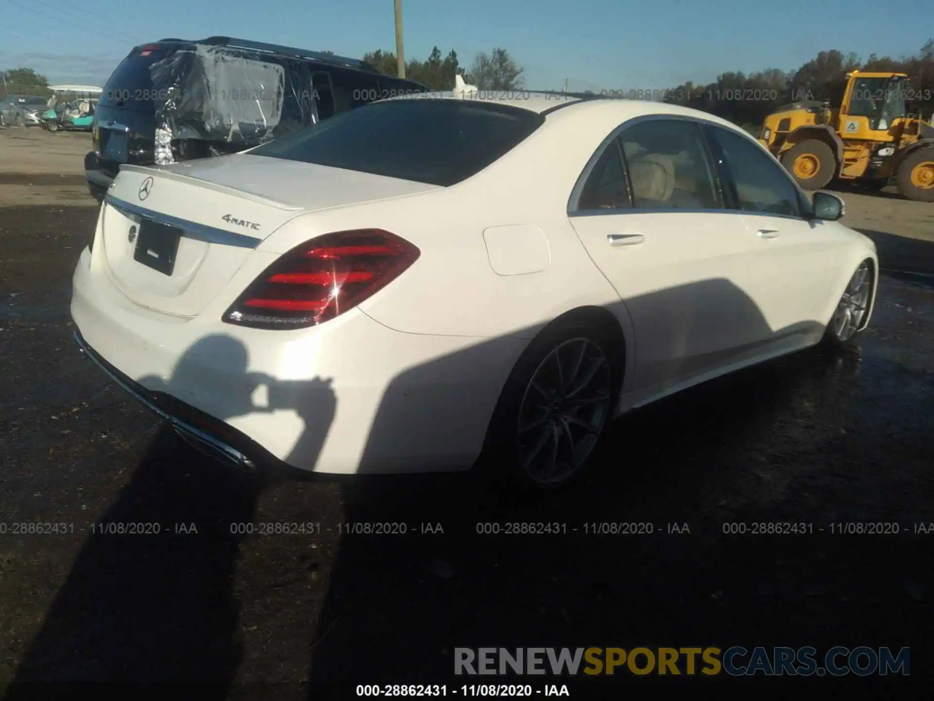 4 Photograph of a damaged car WDDUG6EB8KA477613 MERCEDES-BENZ S-CLASS 2019