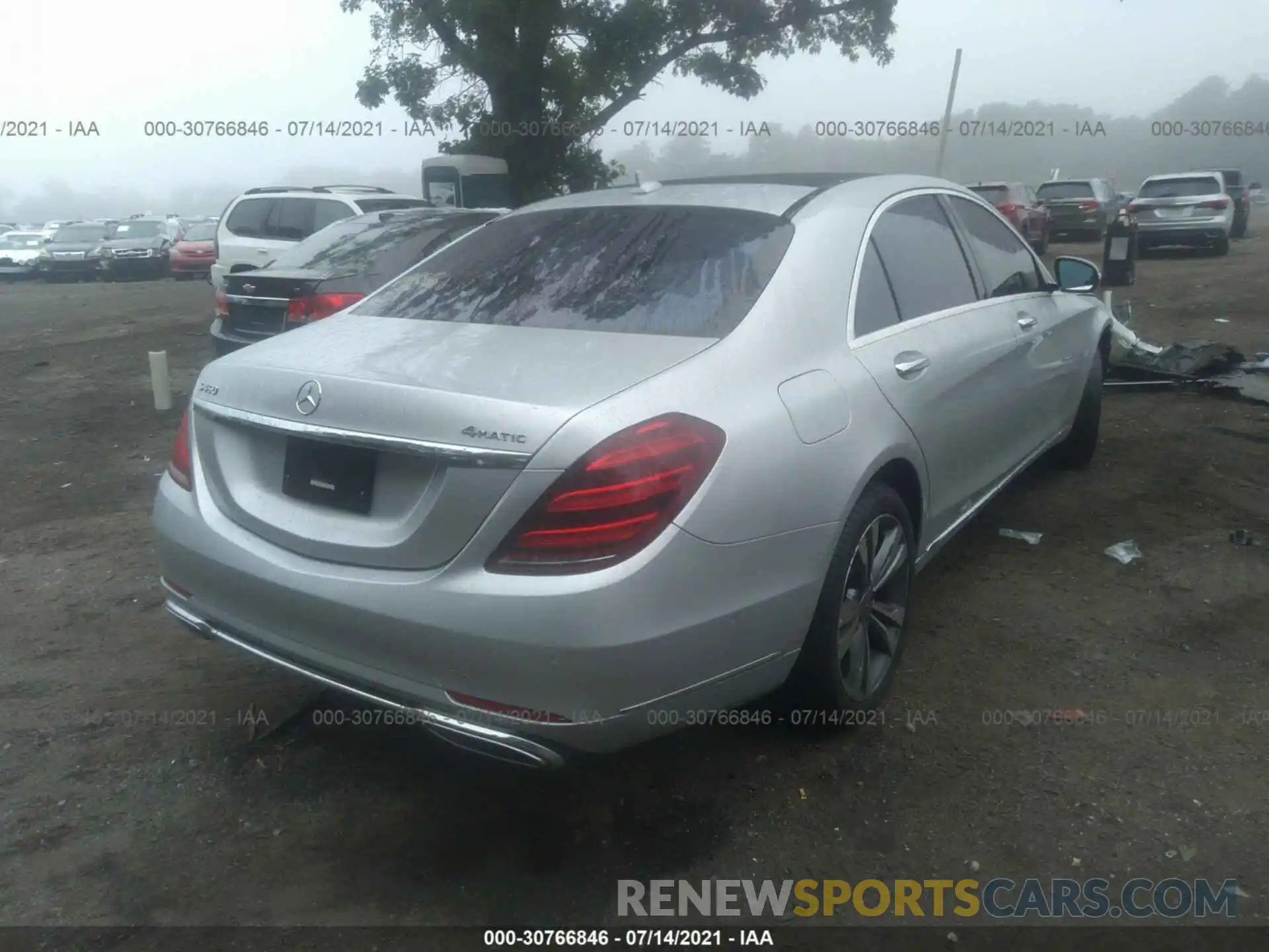 4 Photograph of a damaged car WDDUG6EB9KA487258 MERCEDES-BENZ S-CLASS 2019