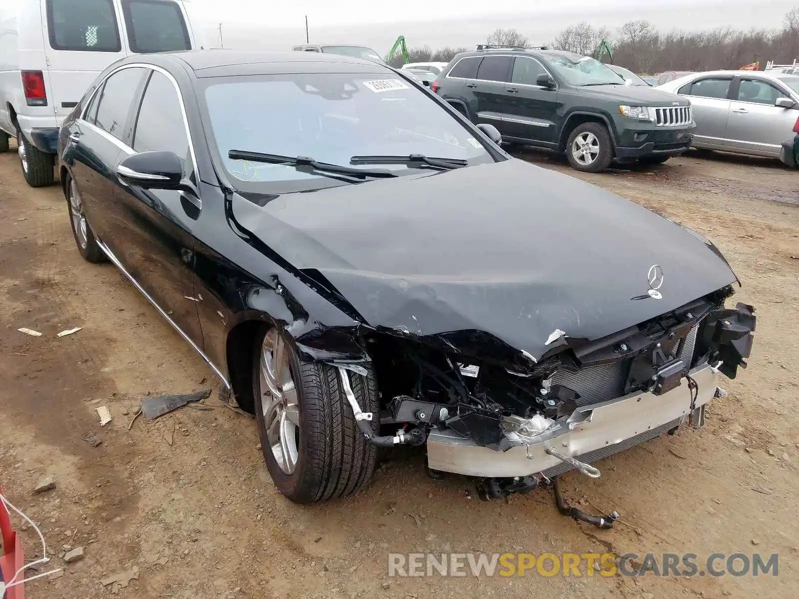 1 Photograph of a damaged car WDDUG6EB9KA487485 MERCEDES-BENZ S CLASS 2019