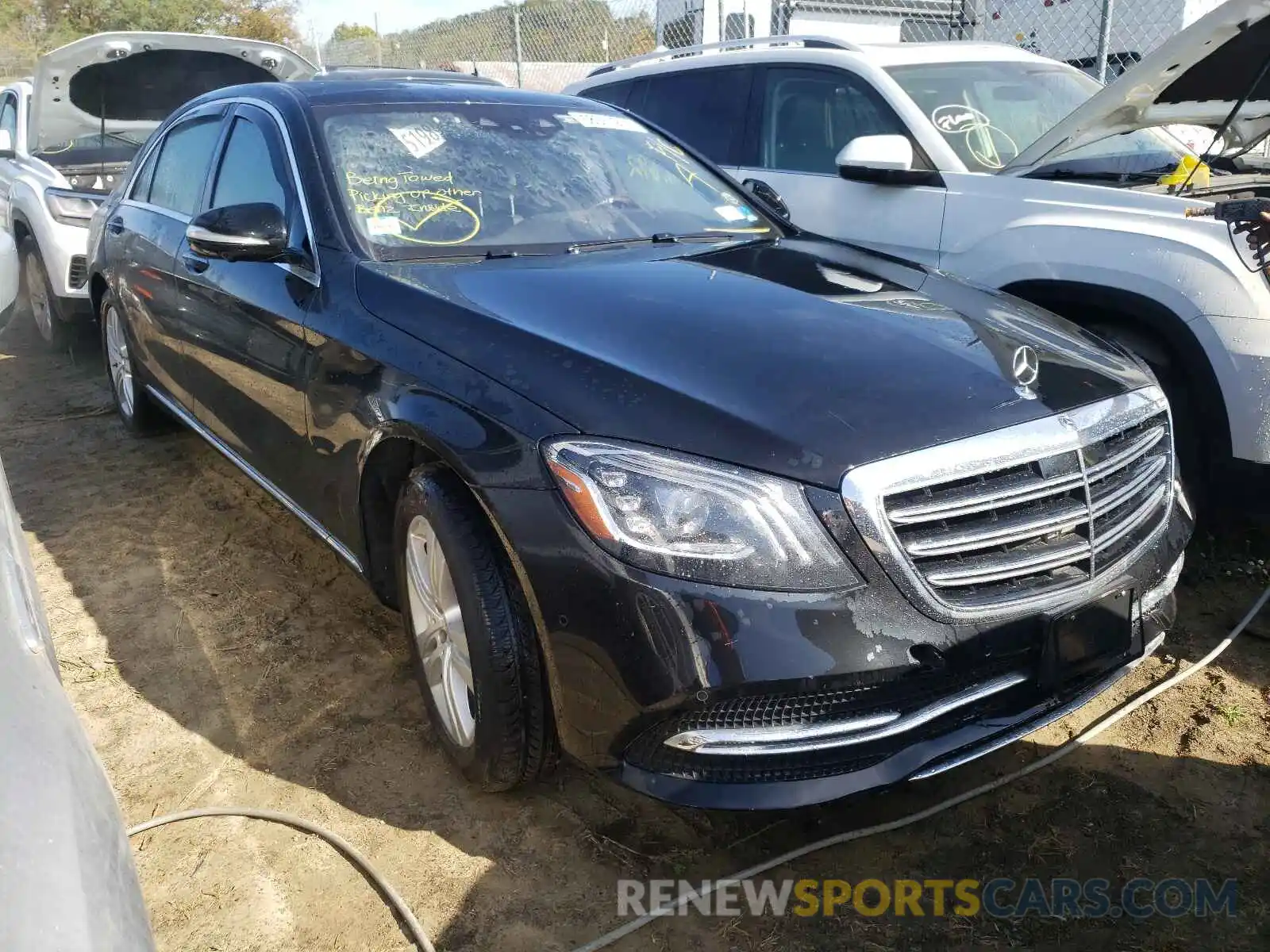 1 Photograph of a damaged car WDDUG6EBXKA457833 MERCEDES-BENZ S-CLASS 2019