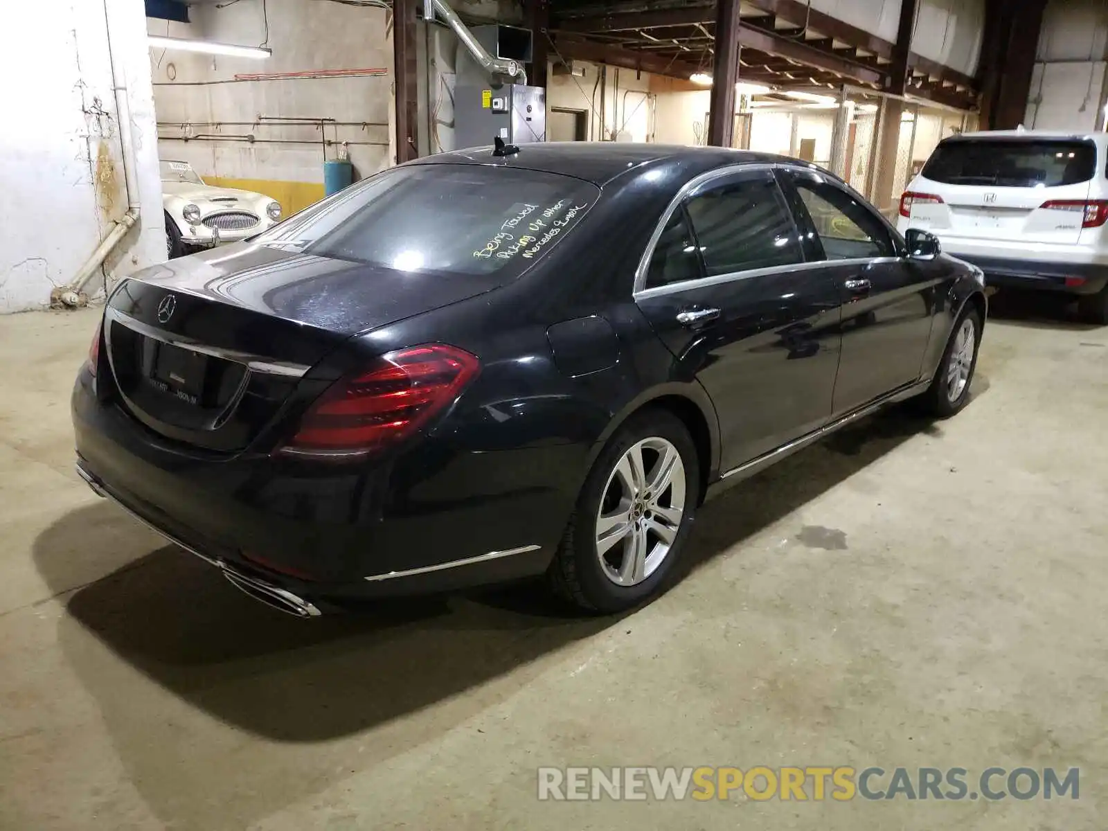 4 Photograph of a damaged car WDDUG6EBXKA457833 MERCEDES-BENZ S-CLASS 2019