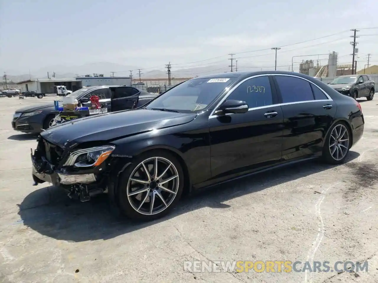 2 Photograph of a damaged car WDDUG6GB0KA474945 MERCEDES-BENZ S-CLASS 2019