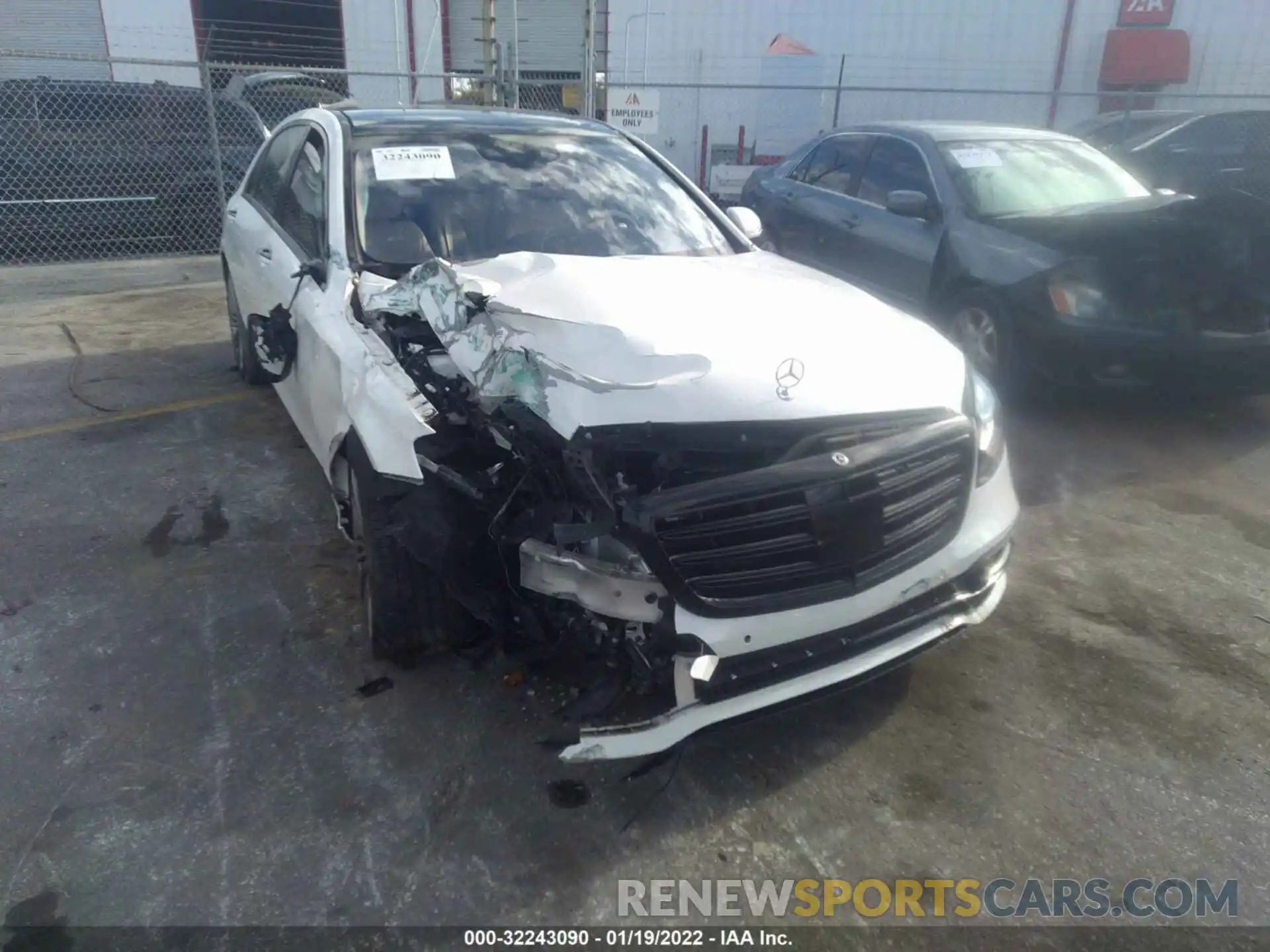 6 Photograph of a damaged car WDDUG6GB0KA478090 MERCEDES-BENZ S-CLASS 2019