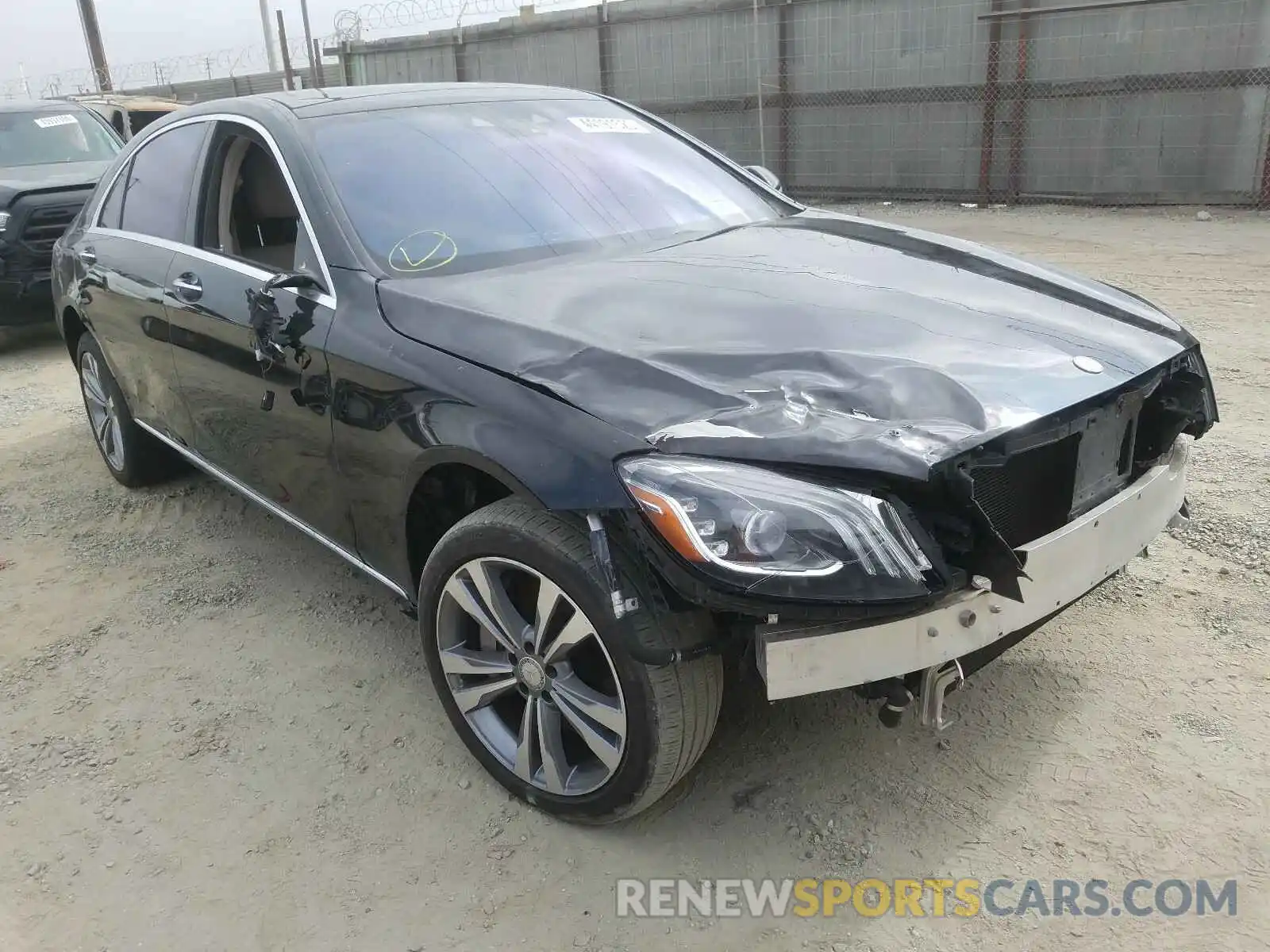 1 Photograph of a damaged car WDDUG6GB0KA479417 MERCEDES-BENZ S CLASS 2019