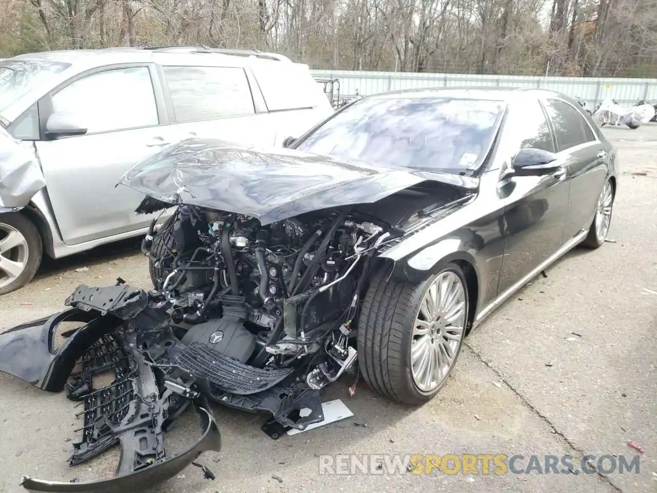 2 Photograph of a damaged car WDDUG6GB3KA455838 MERCEDES-BENZ S-CLASS 2019