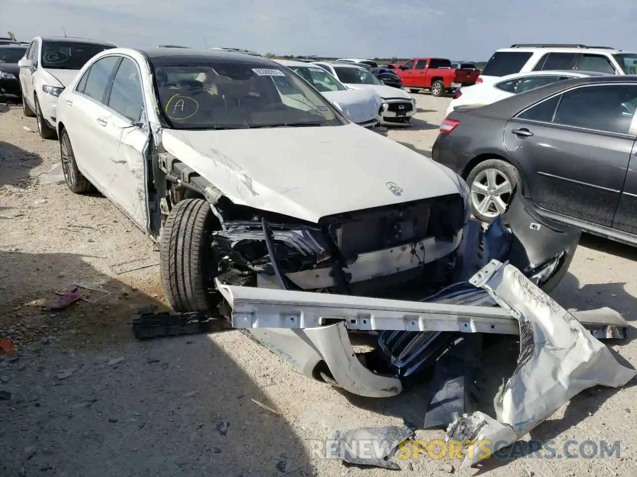 1 Photograph of a damaged car WDDUG6GB3KA480254 MERCEDES-BENZ S-CLASS 2019