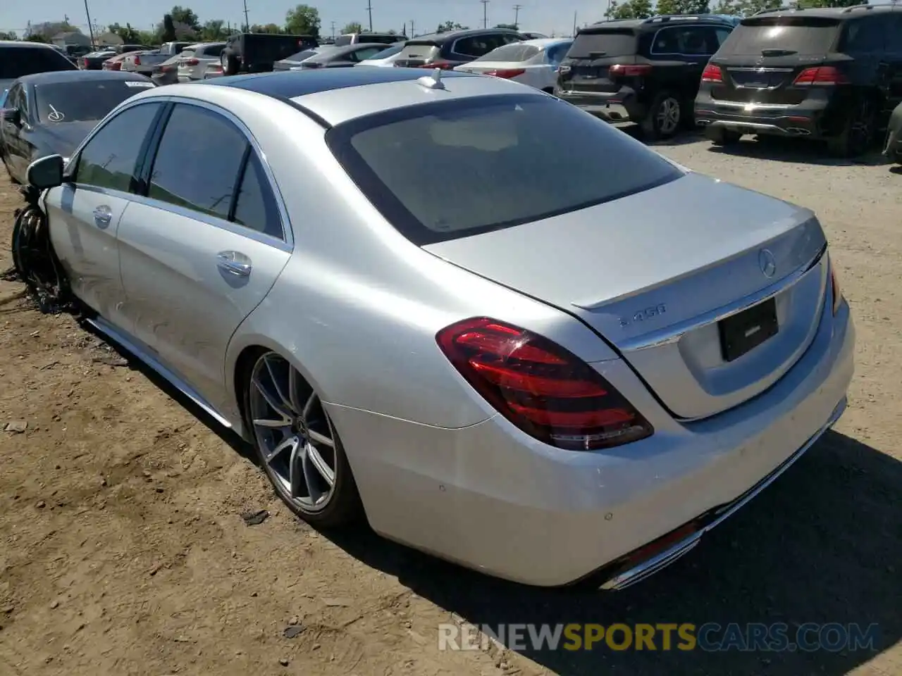 3 Photograph of a damaged car WDDUG6GB3KA483168 MERCEDES-BENZ S-CLASS 2019