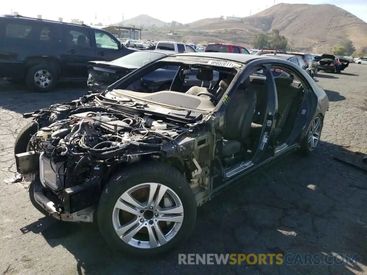 2 Photograph of a damaged car WDDUG6GB5KA468607 MERCEDES-BENZ S-CLASS 2019