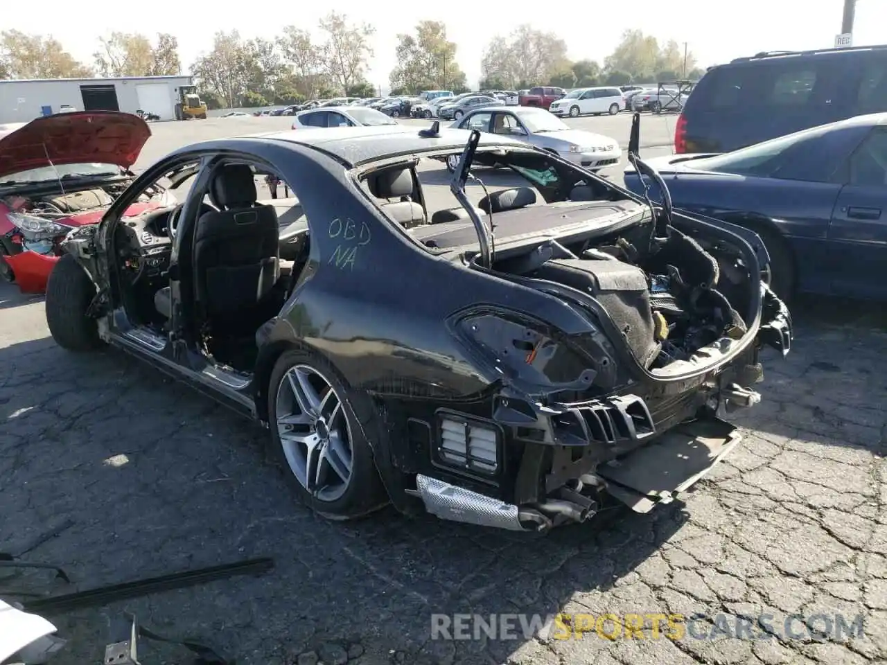 3 Photograph of a damaged car WDDUG6GB5KA468607 MERCEDES-BENZ S-CLASS 2019