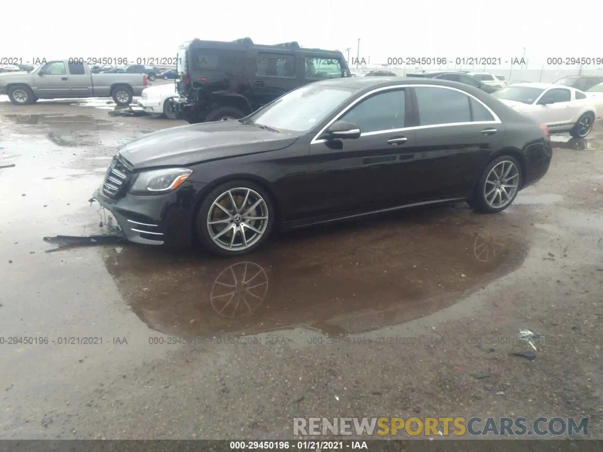 2 Photograph of a damaged car WDDUG6GB5KA492972 MERCEDES-BENZ S-CLASS 2019