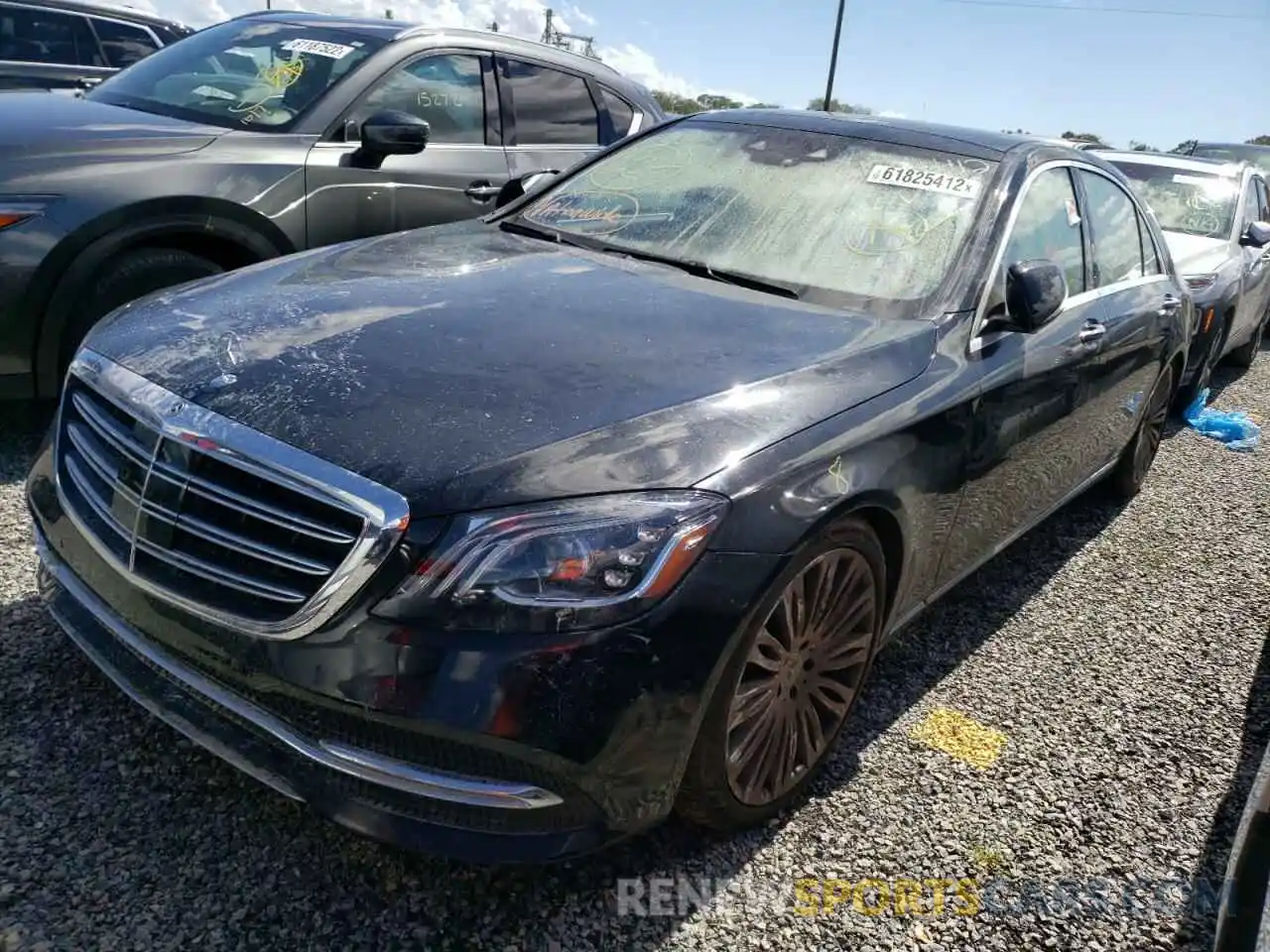 2 Photograph of a damaged car WDDUG6GB6KA484332 MERCEDES-BENZ S-CLASS 2019