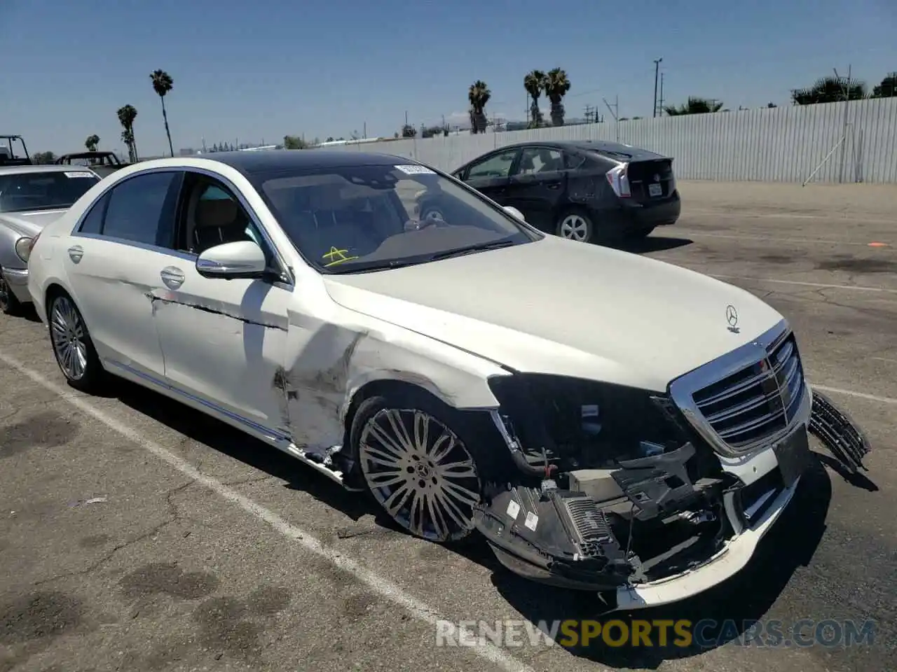 1 Photograph of a damaged car WDDUG6GB6KA486520 MERCEDES-BENZ S-CLASS 2019