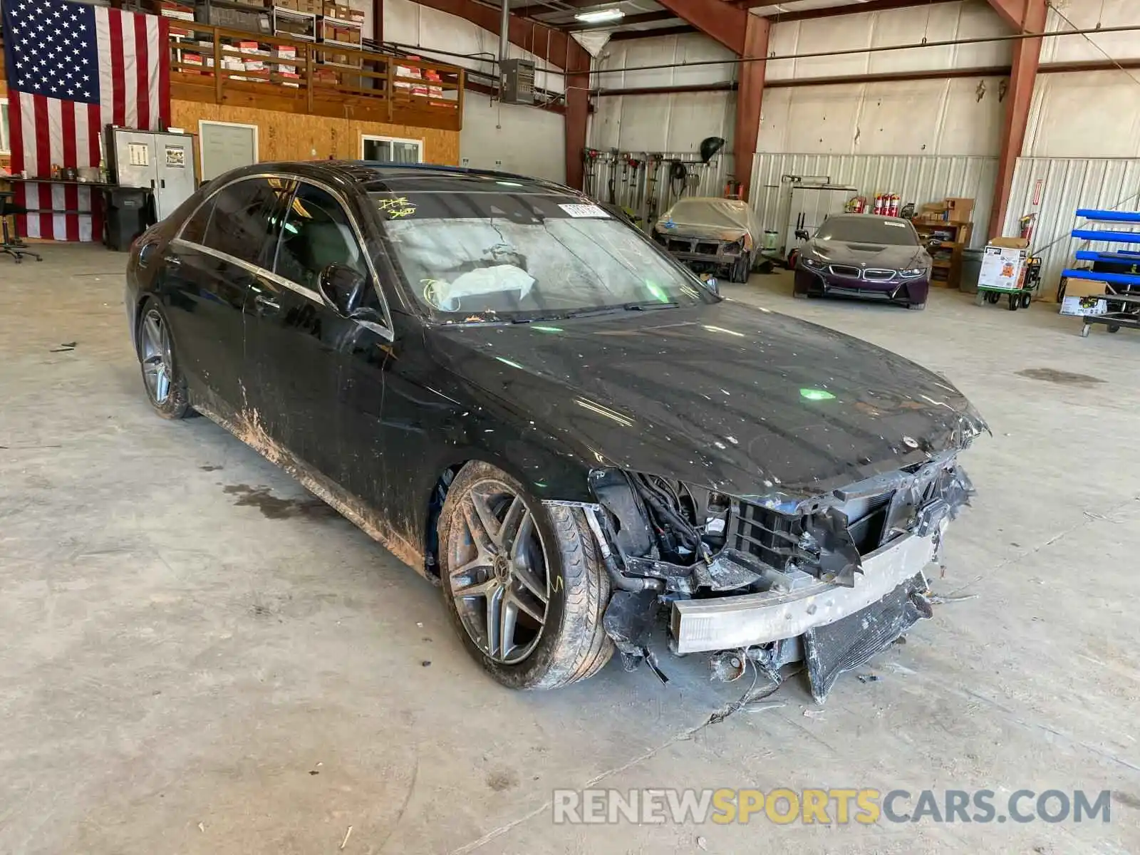 1 Photograph of a damaged car WDDUG6GB9KA430992 MERCEDES-BENZ S-CLASS 2019