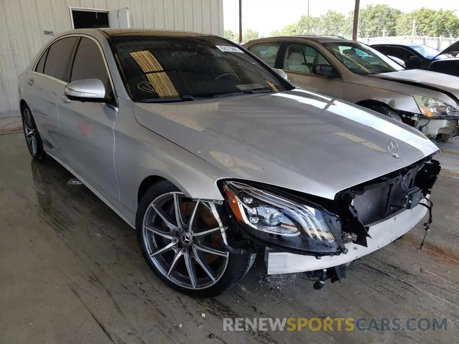 1 Photograph of a damaged car WDDUG6GBXKA475312 MERCEDES-BENZ S-CLASS 2019