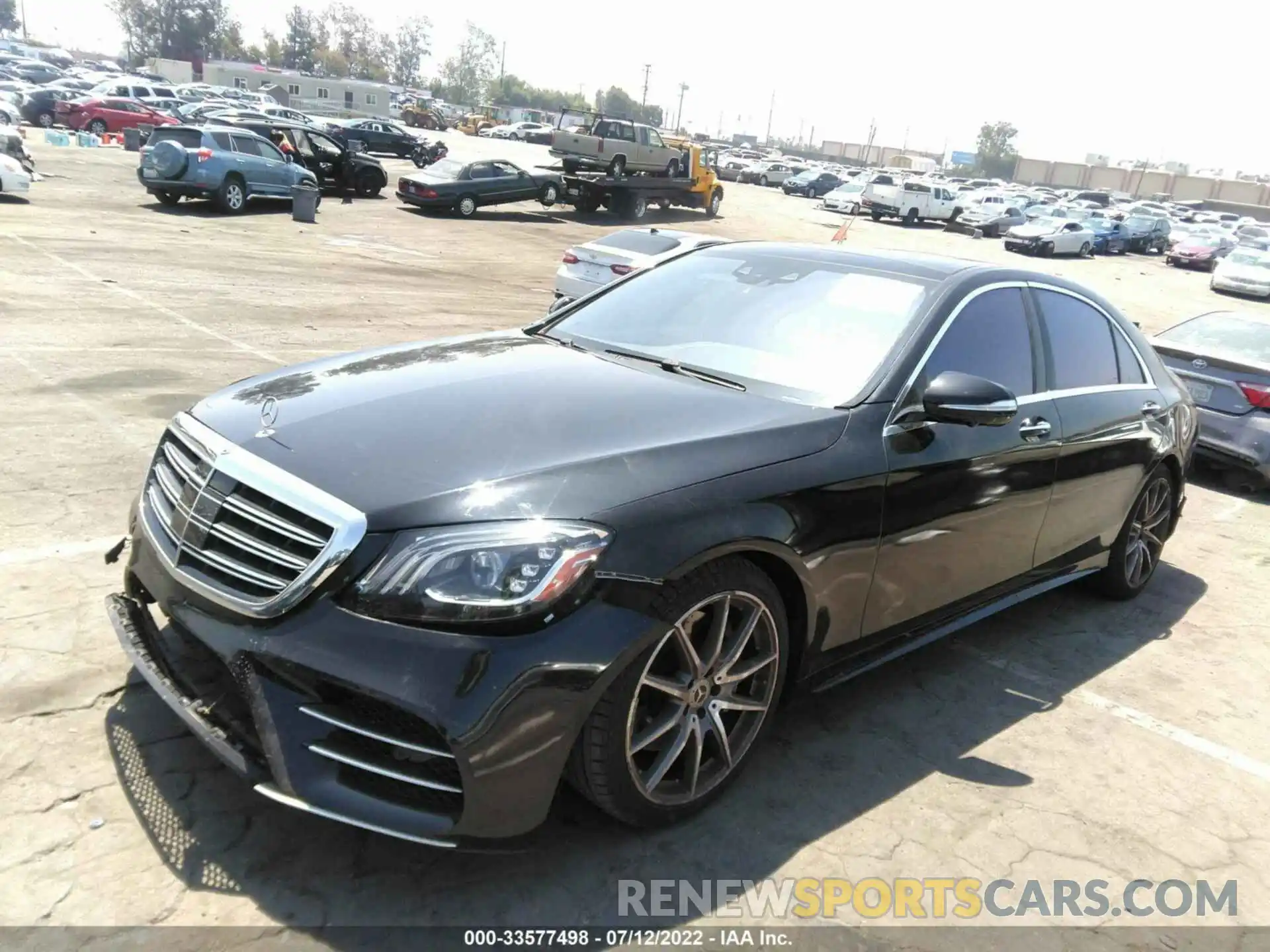 2 Фотография поврежденного автомобиля WDDUG6GBXKA495222 MERCEDES-BENZ S-CLASS 2019