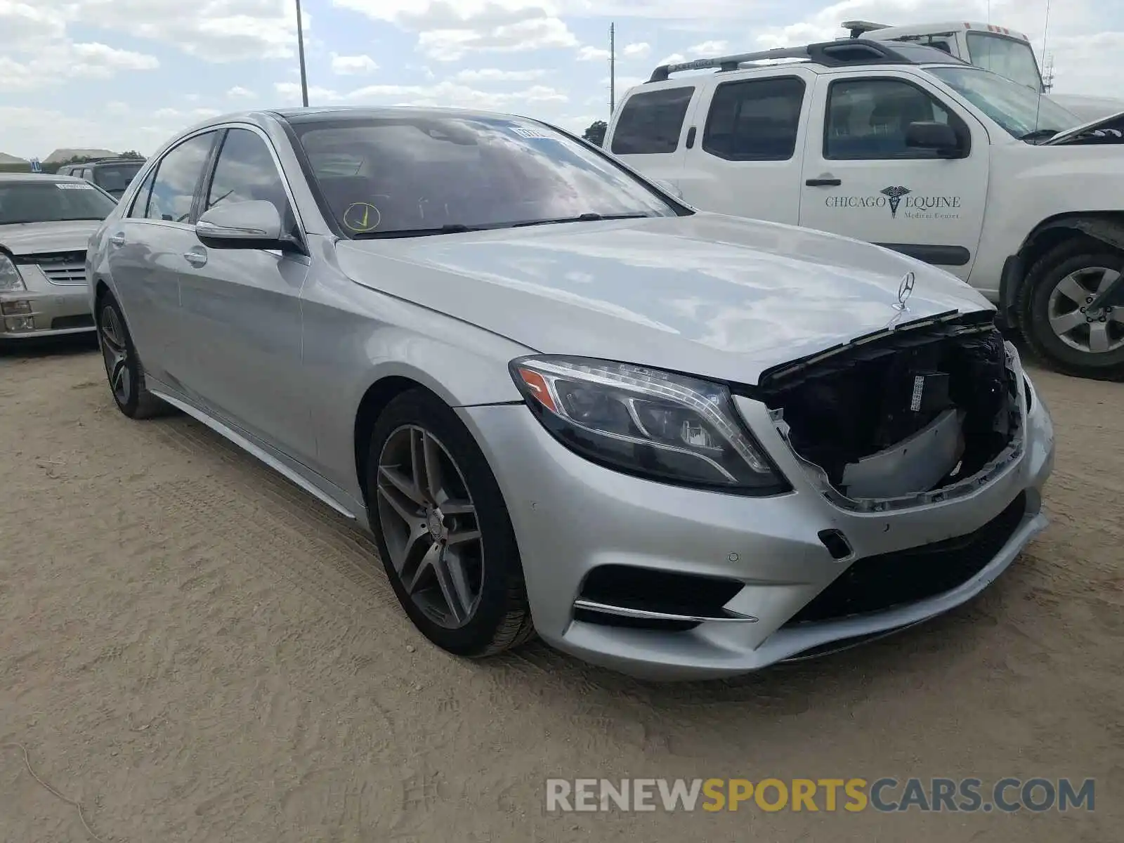 1 Photograph of a damaged car WDDUG8CB1FA081317 MERCEDES-BENZ S CLASS 2019