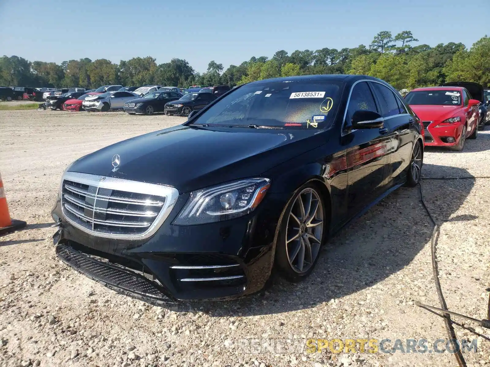 2 Photograph of a damaged car WDDUG8DB0KA438480 MERCEDES-BENZ S-CLASS 2019