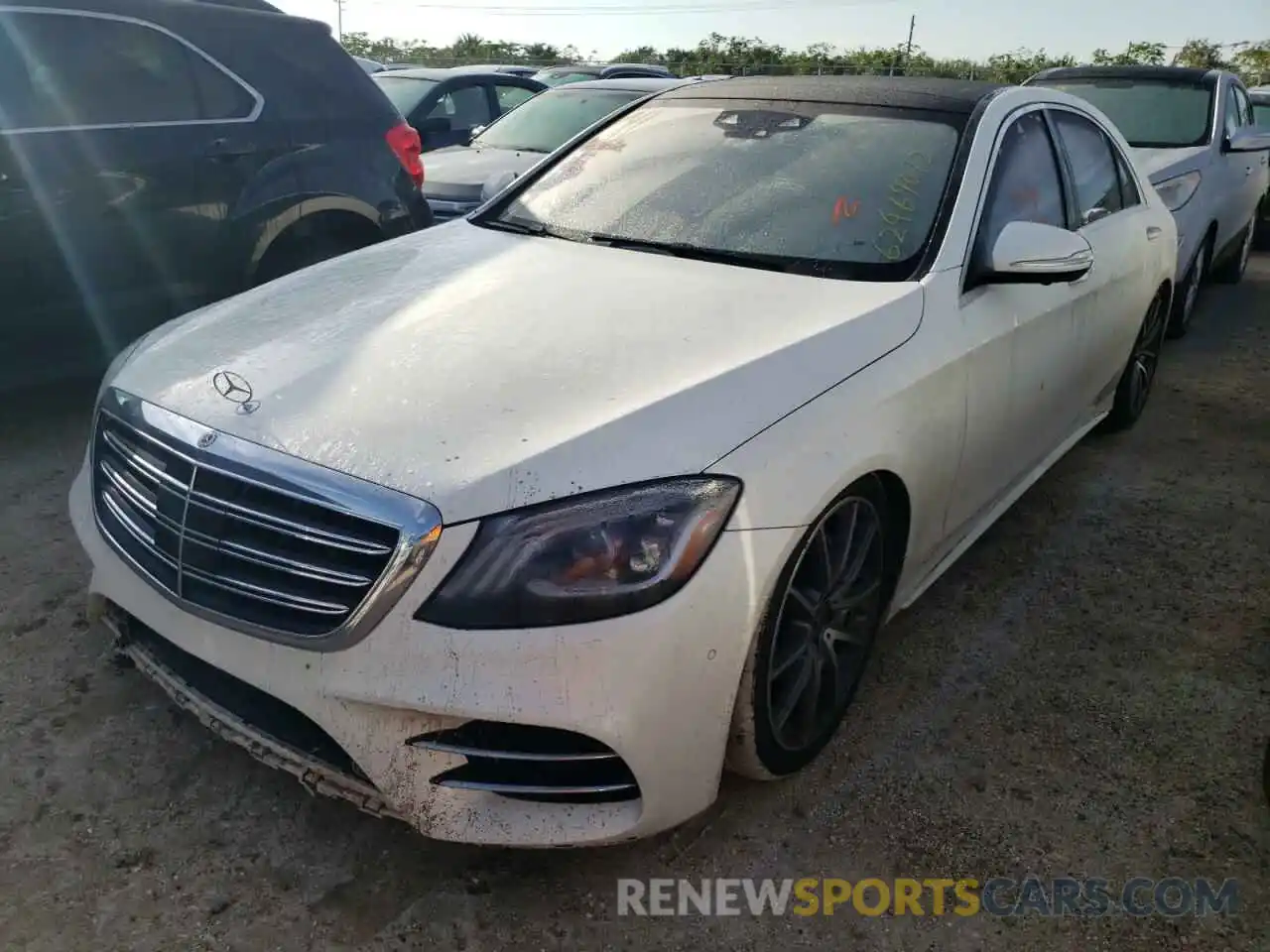 2 Photograph of a damaged car WDDUG8DB0KA448510 MERCEDES-BENZ S-CLASS 2019