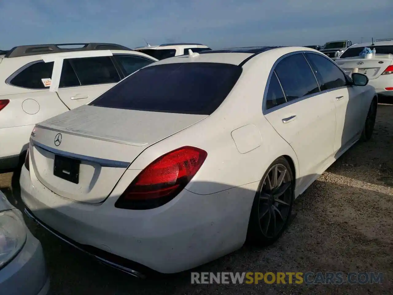 4 Photograph of a damaged car WDDUG8DB0KA448510 MERCEDES-BENZ S-CLASS 2019