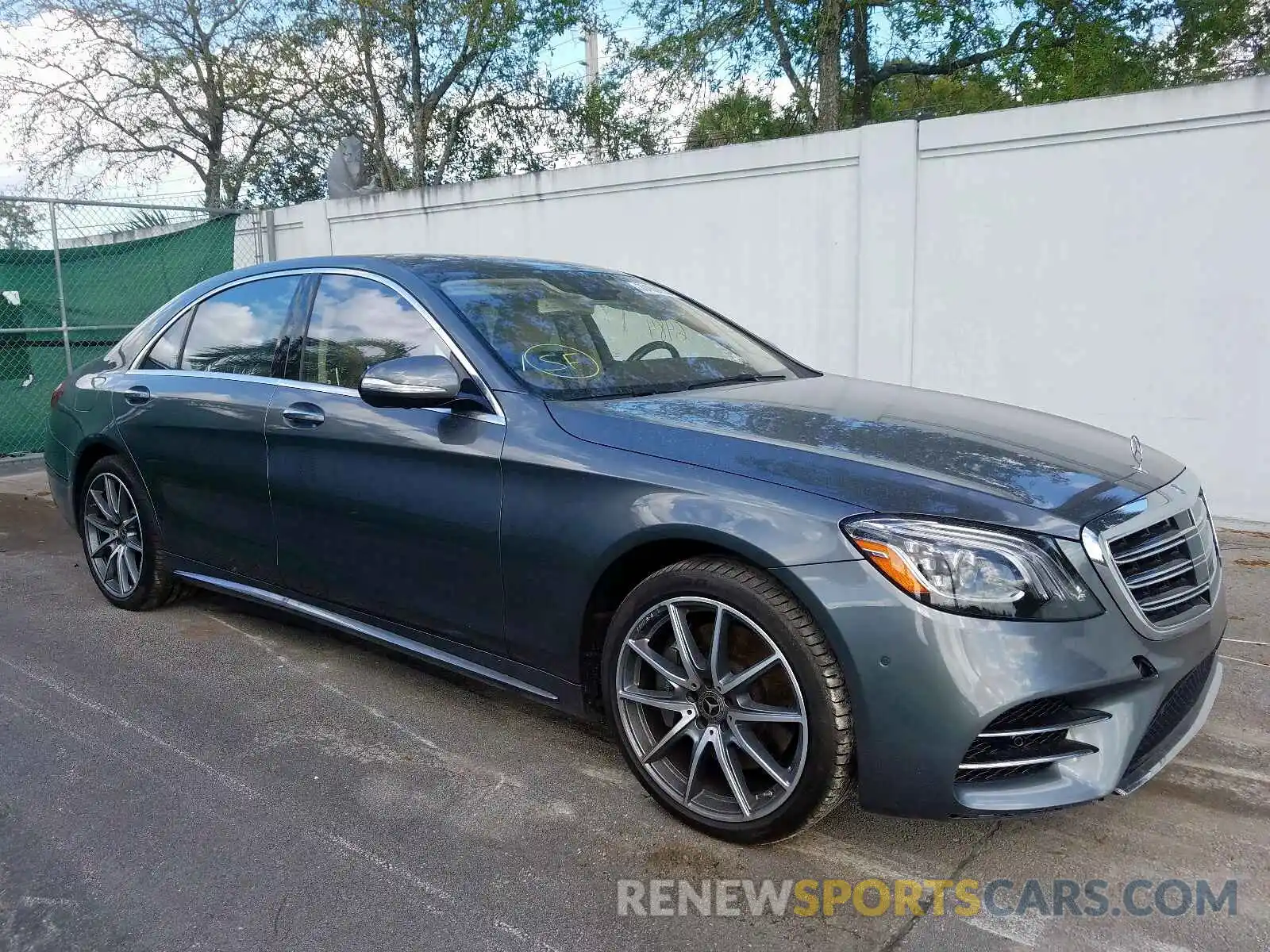 1 Photograph of a damaged car WDDUG8DB0KA456428 MERCEDES-BENZ S CLASS 2019