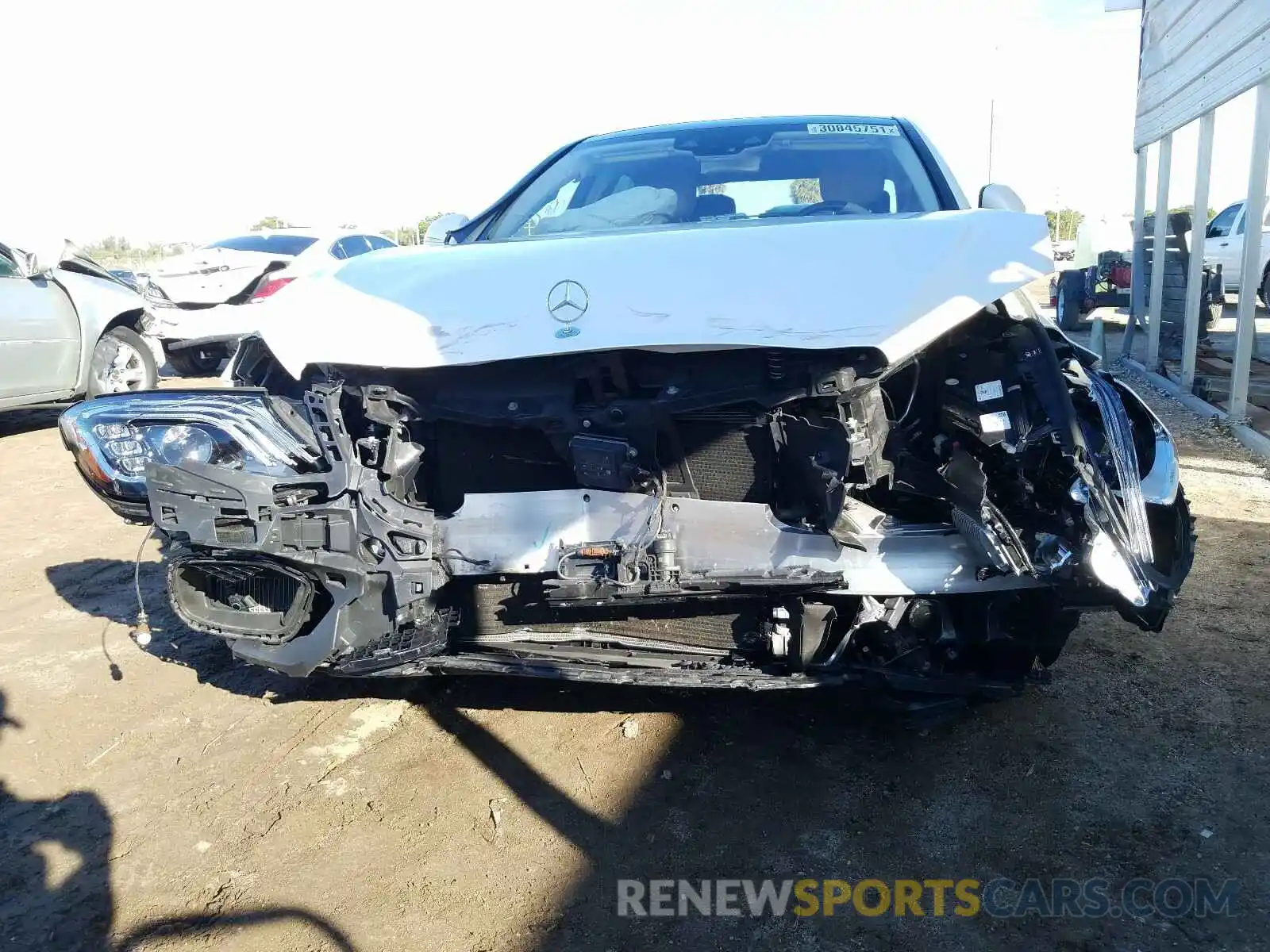 9 Фотография поврежденного автомобиля WDDUG8DB1KA437838 MERCEDES-BENZ S CLASS 2019