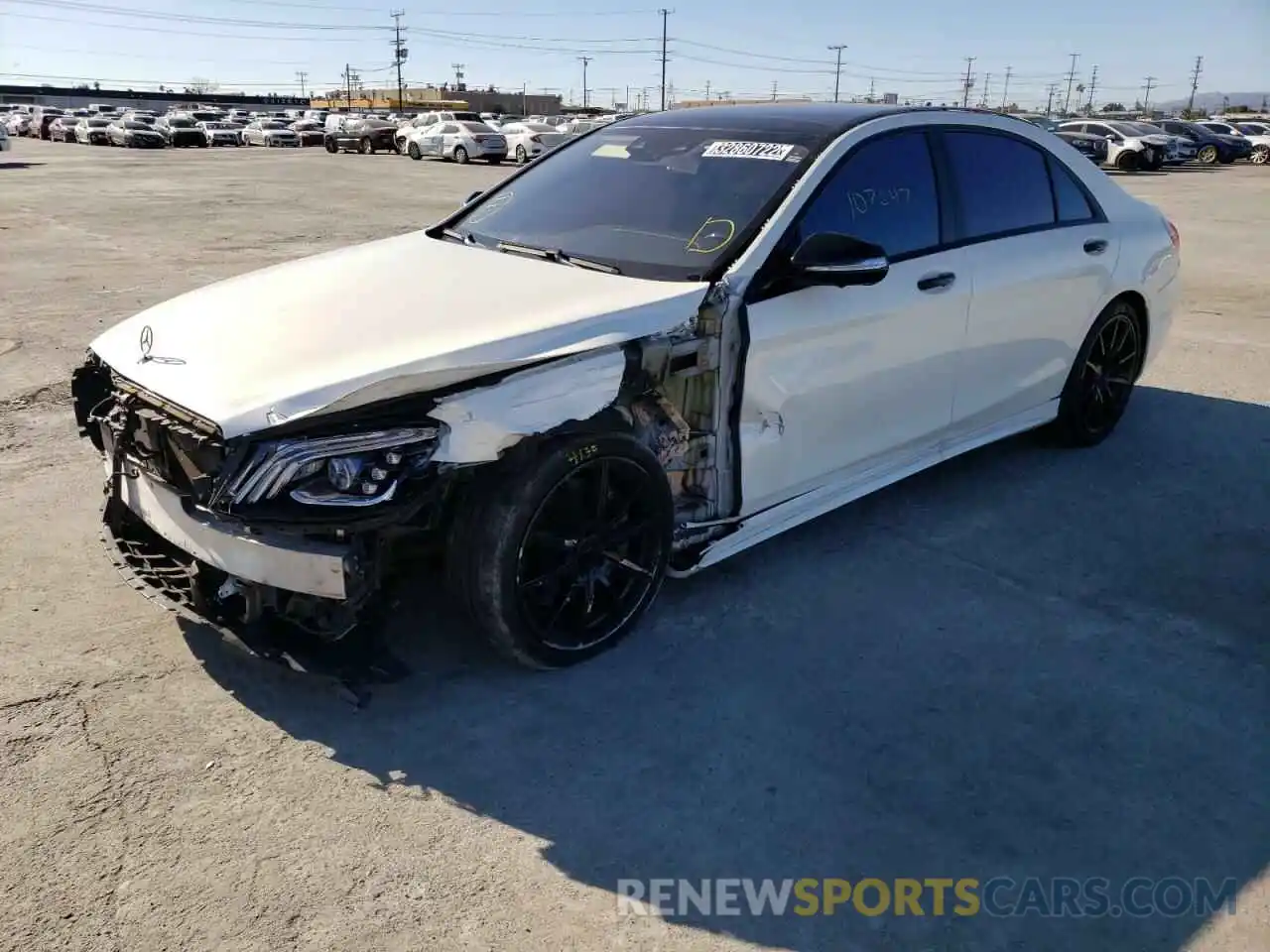 2 Photograph of a damaged car WDDUG8DB1KA482973 MERCEDES-BENZ S-CLASS 2019