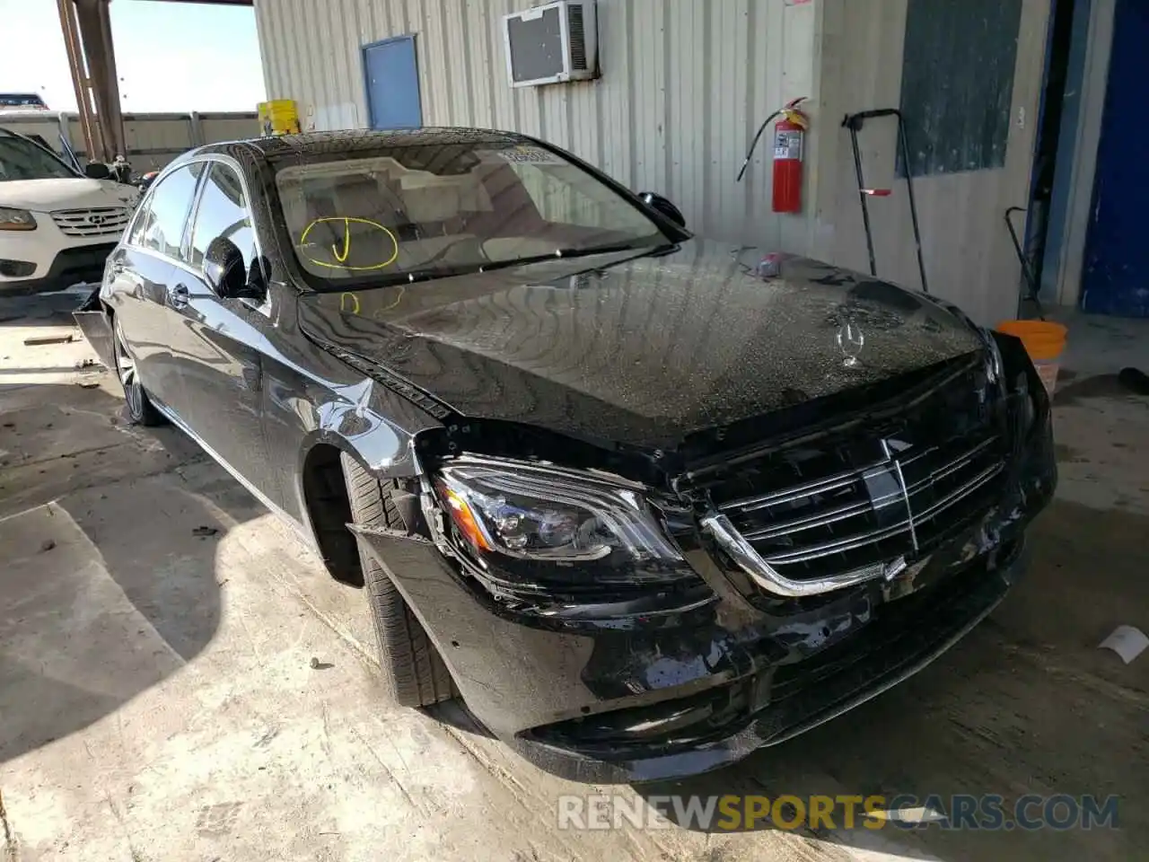 1 Photograph of a damaged car WDDUG8DB1KA494797 MERCEDES-BENZ S-CLASS 2019