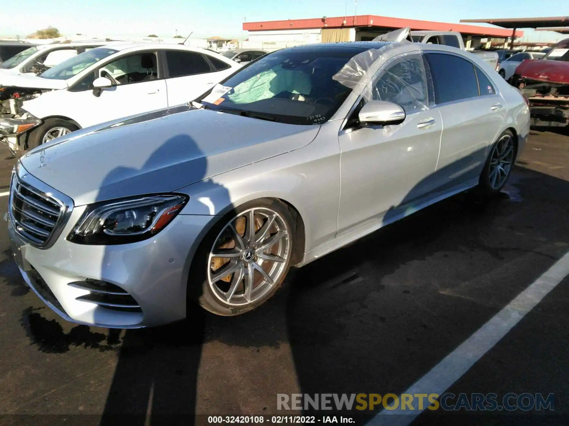 2 Photograph of a damaged car WDDUG8DB2KA452168 MERCEDES-BENZ S-CLASS 2019