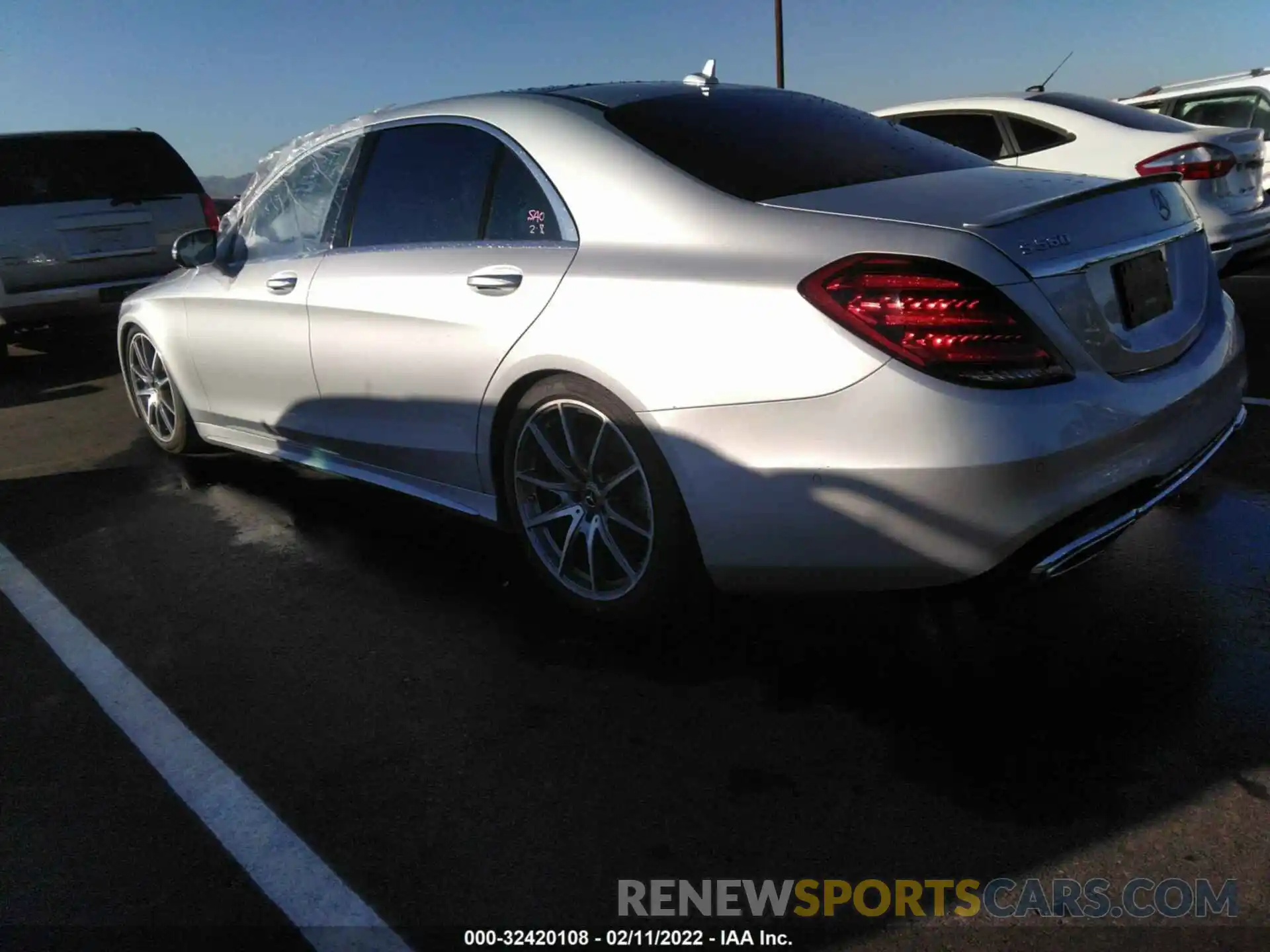 3 Photograph of a damaged car WDDUG8DB2KA452168 MERCEDES-BENZ S-CLASS 2019