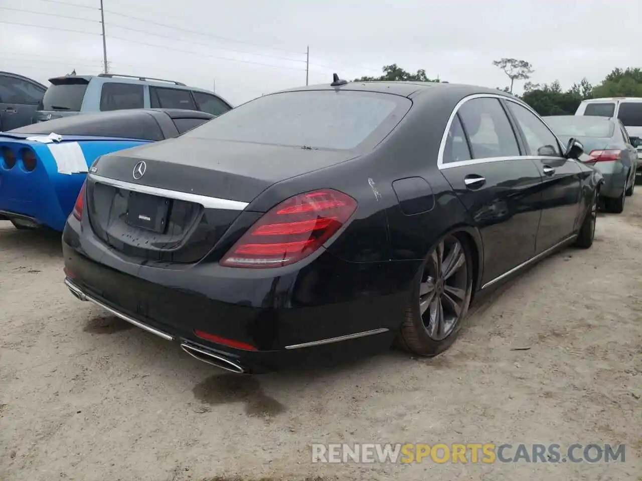 4 Фотография поврежденного автомобиля WDDUG8DB2KA455233 MERCEDES-BENZ S-CLASS 2019