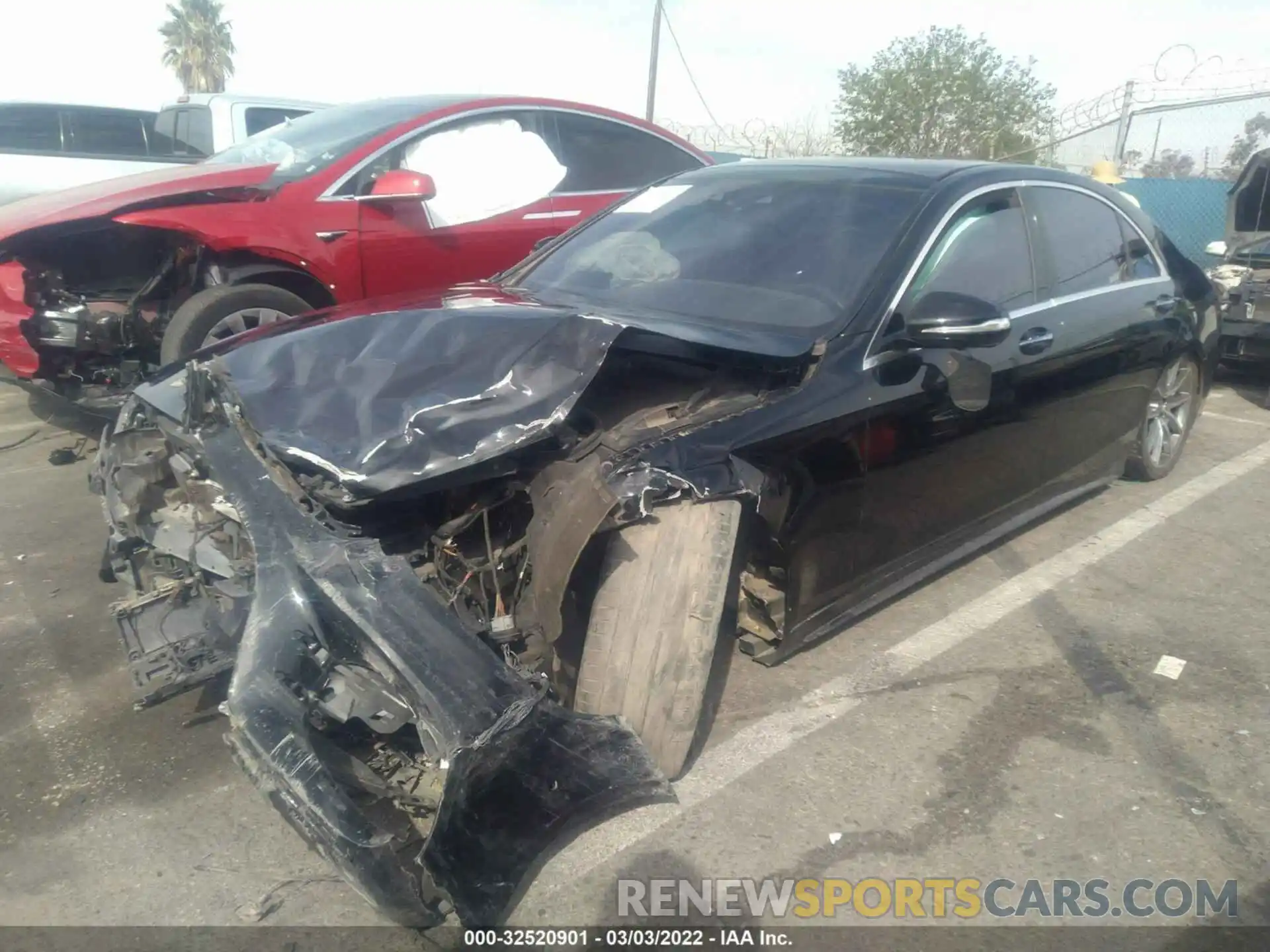 2 Photograph of a damaged car WDDUG8DB3KA426002 MERCEDES-BENZ S-CLASS 2019