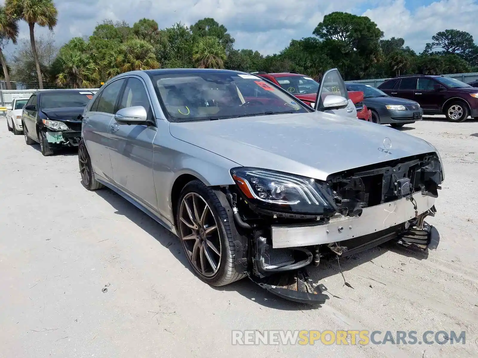 1 Photograph of a damaged car WDDUG8DB3KA448596 MERCEDES-BENZ S CLASS 2019