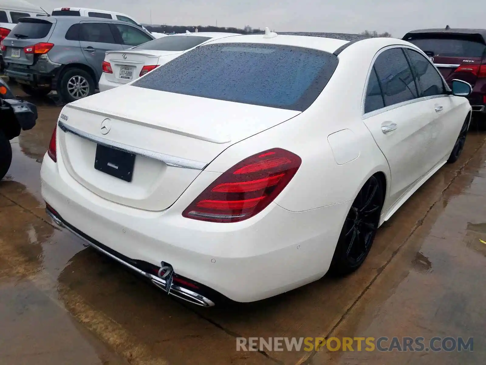 4 Photograph of a damaged car WDDUG8DB4KA444458 MERCEDES-BENZ S CLASS 2019