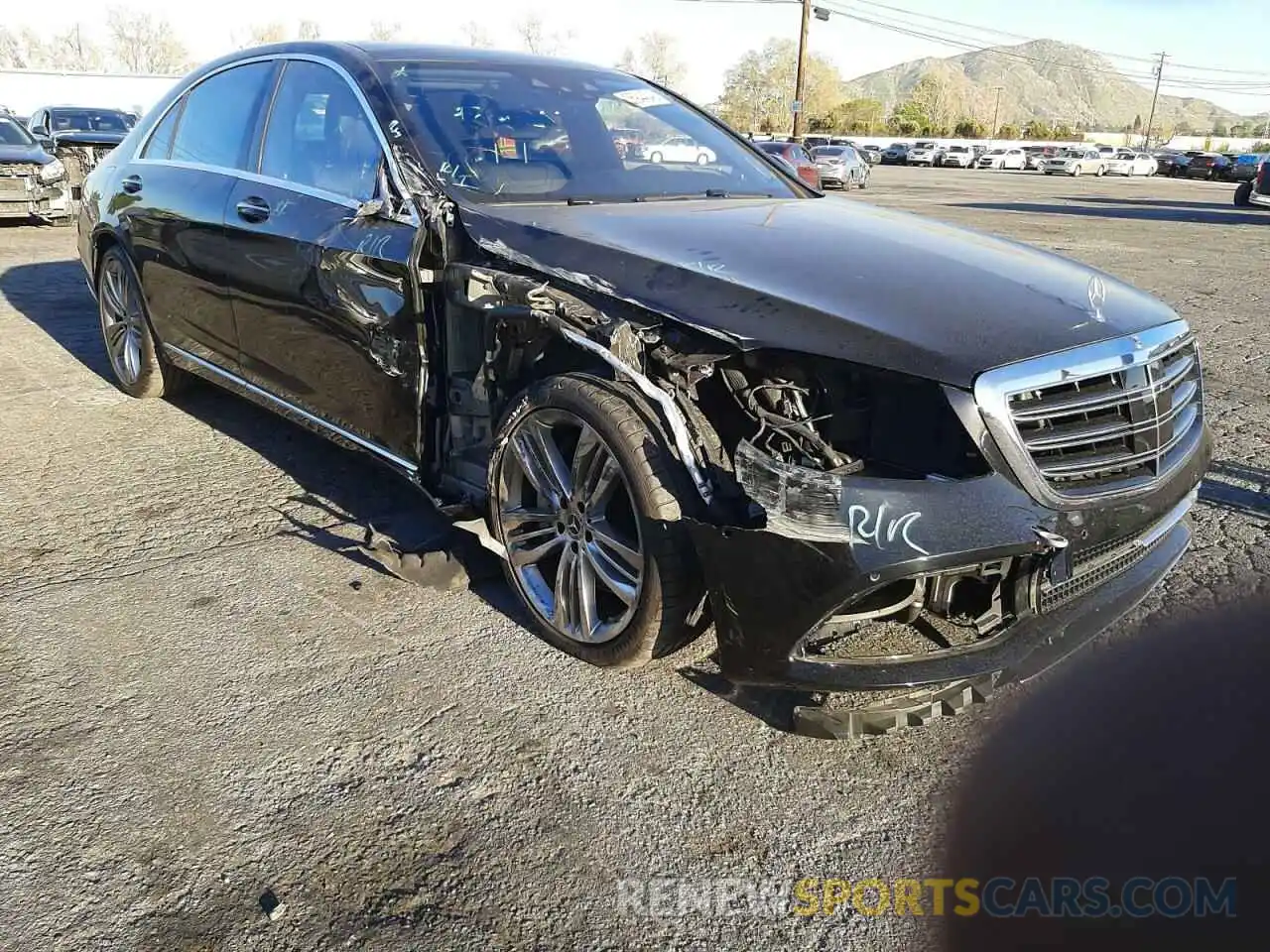 1 Photograph of a damaged car WDDUG8DB4KA467447 MERCEDES-BENZ S-CLASS 2019