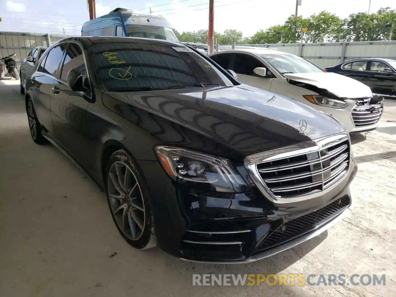 1 Photograph of a damaged car WDDUG8DB4KA473698 MERCEDES-BENZ S-CLASS 2019