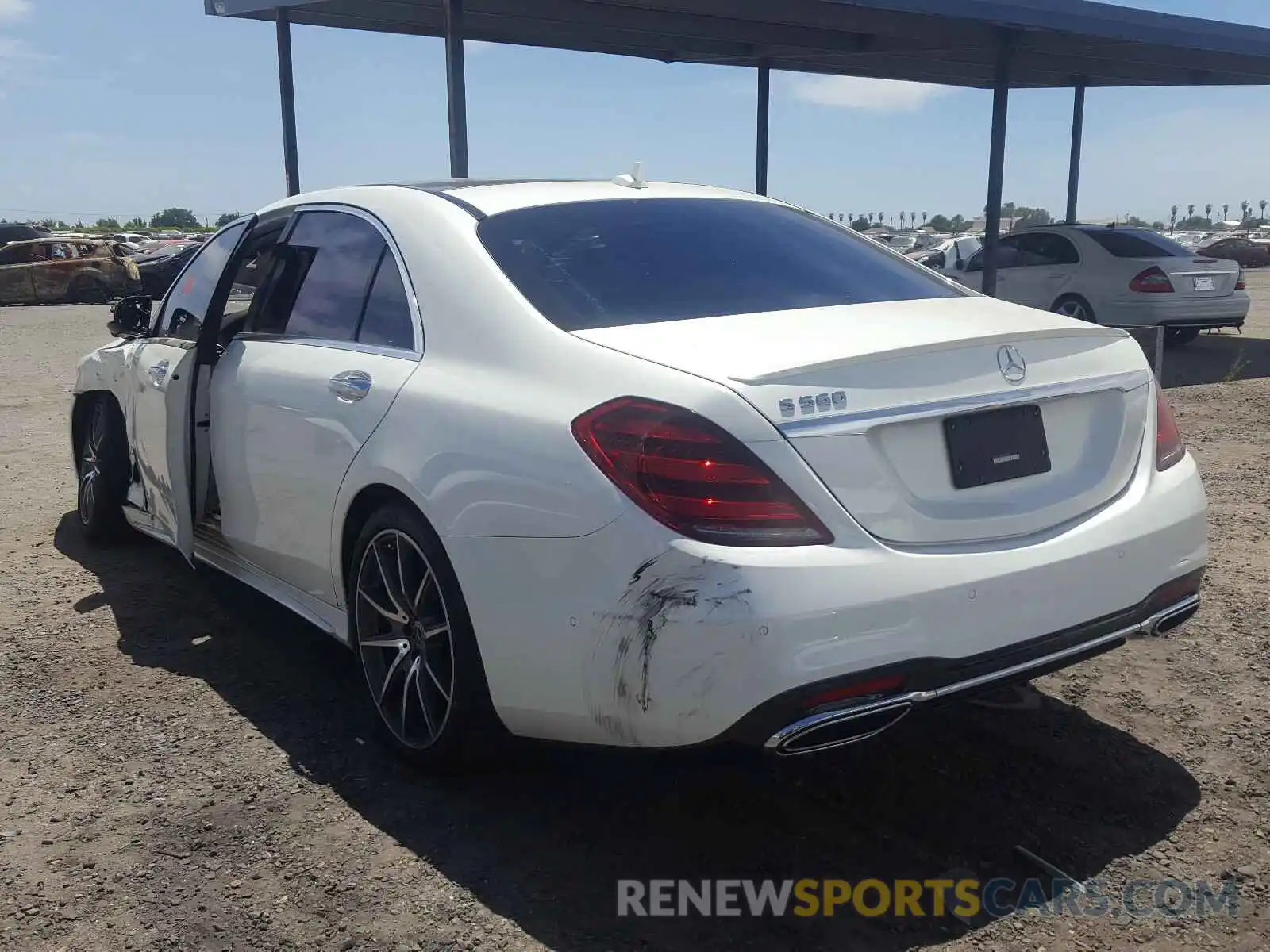 3 Photograph of a damaged car WDDUG8DB4KA475399 MERCEDES-BENZ S CLASS 2019