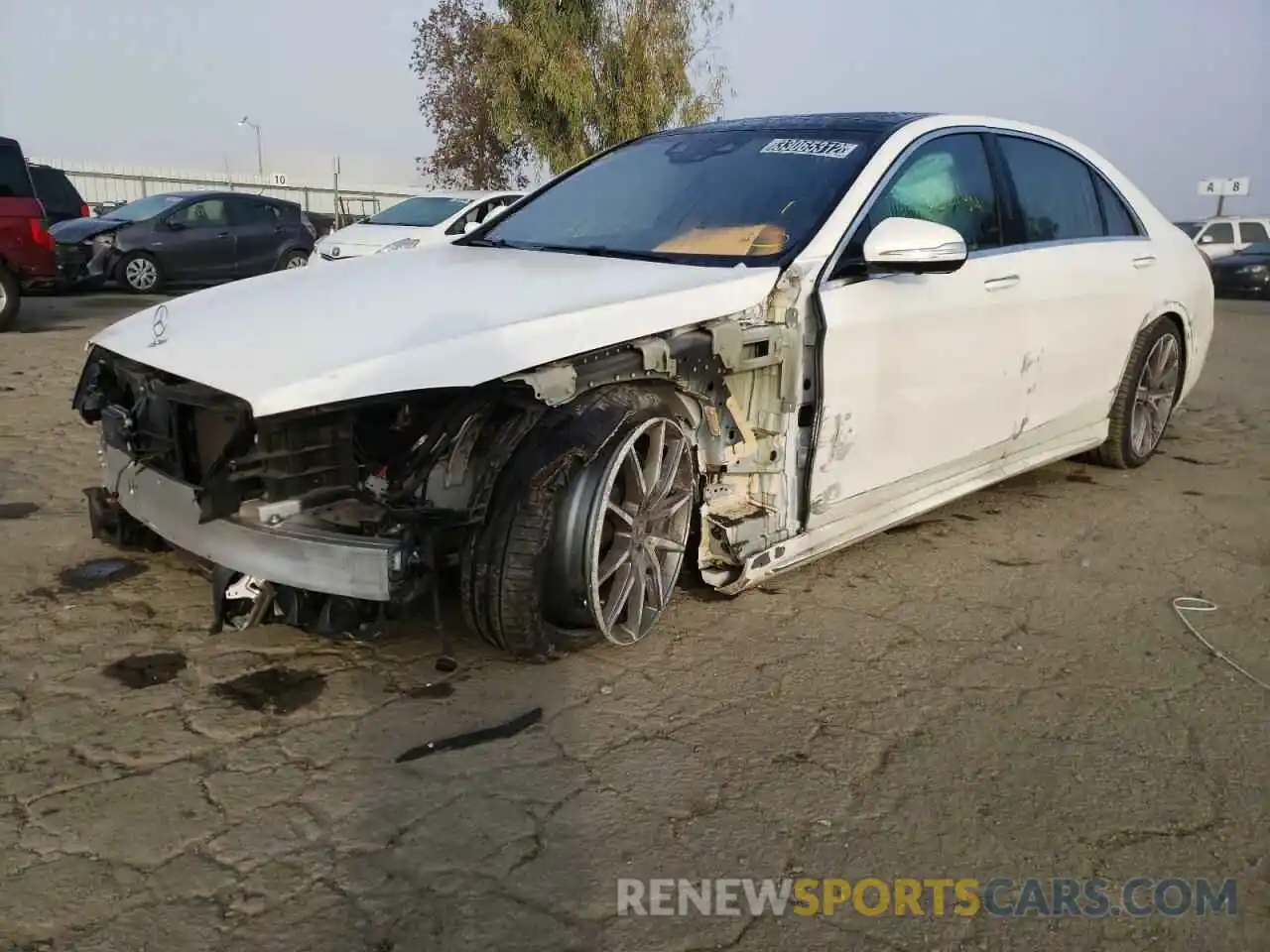 2 Photograph of a damaged car WDDUG8DB5KA448308 MERCEDES-BENZ S-CLASS 2019