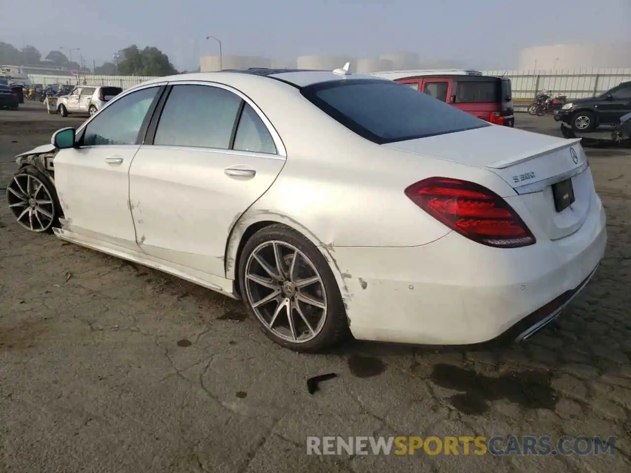 3 Photograph of a damaged car WDDUG8DB5KA448308 MERCEDES-BENZ S-CLASS 2019